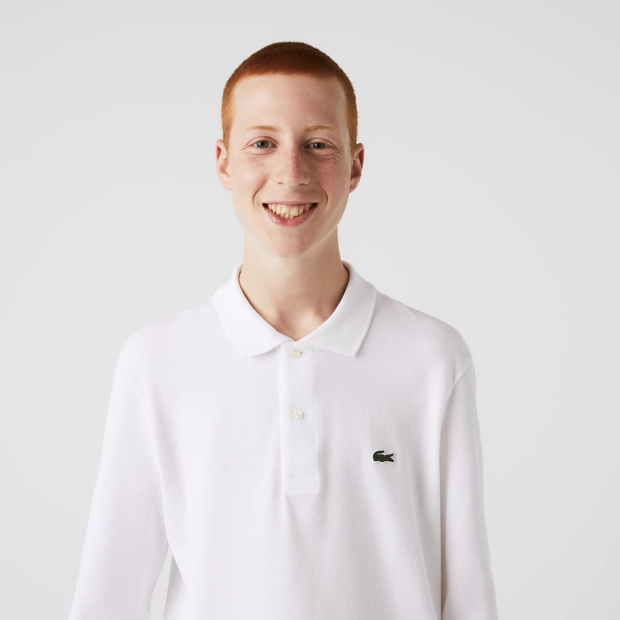 Lacoste Herren Poloshirt, Weiß (Blanc), XL (Herstellergröße: 6)