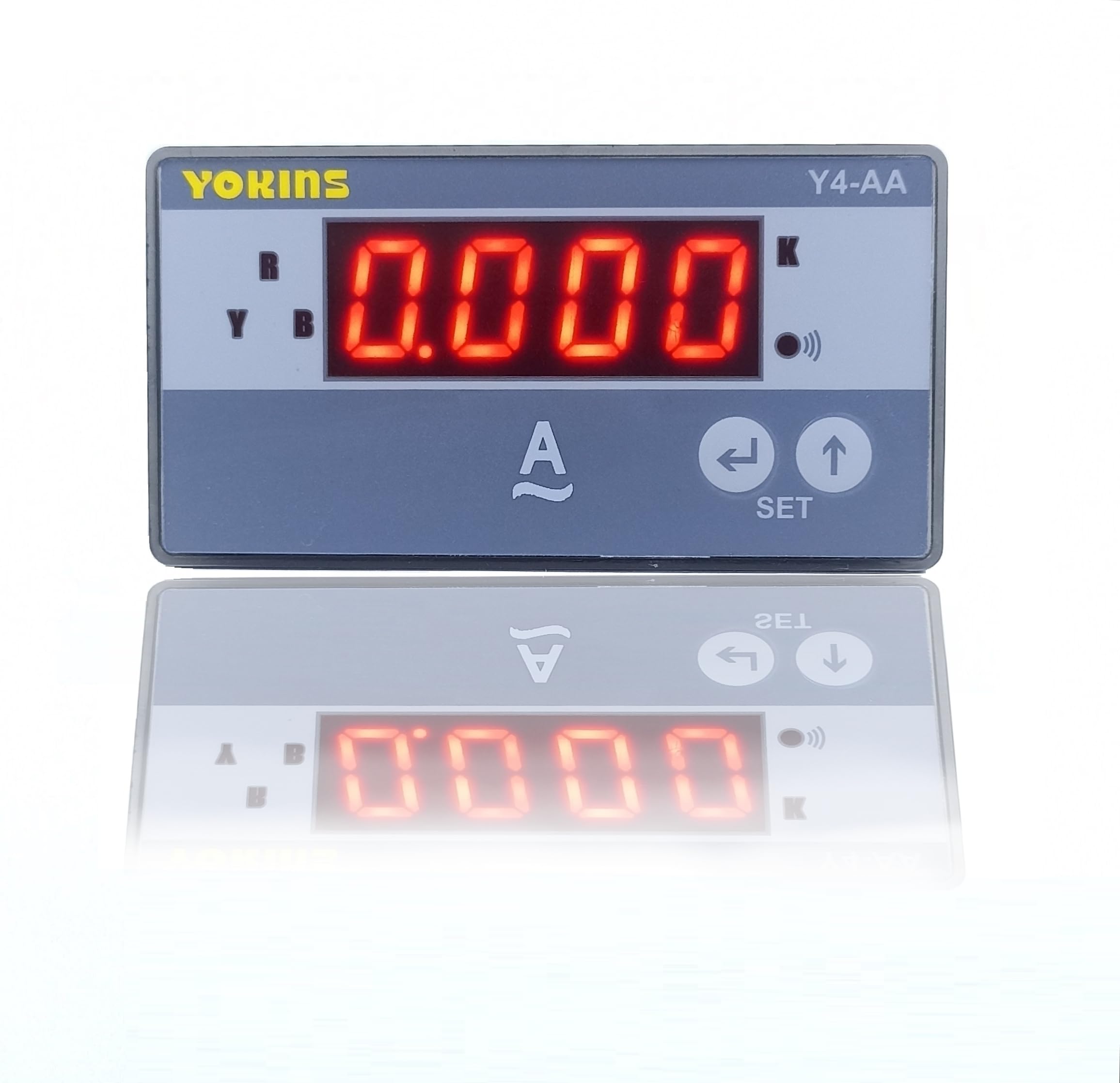 Yokins True RMS Digital Ammeter Y4-AA1 5A/1A AC CT selectable (upto 10A Direct) used for measurement of AC Current, comes with One year Warranty (Size 96x48mm) (B0713WRGNX) Amazon Price History, Amazon Price Tracker