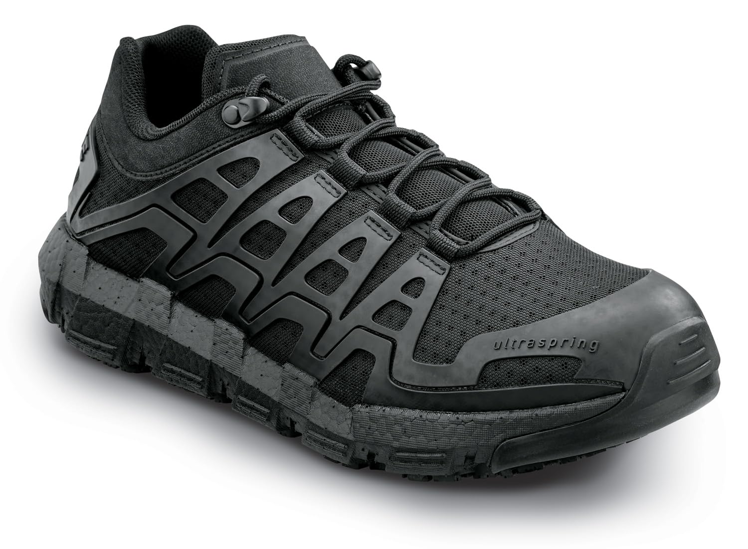 WOLVERINE Rev Vent UltraSpring, MaxTrax - Zapatos de trabajo atléticos para hombre, antideslizantes, puntera suave, EH,