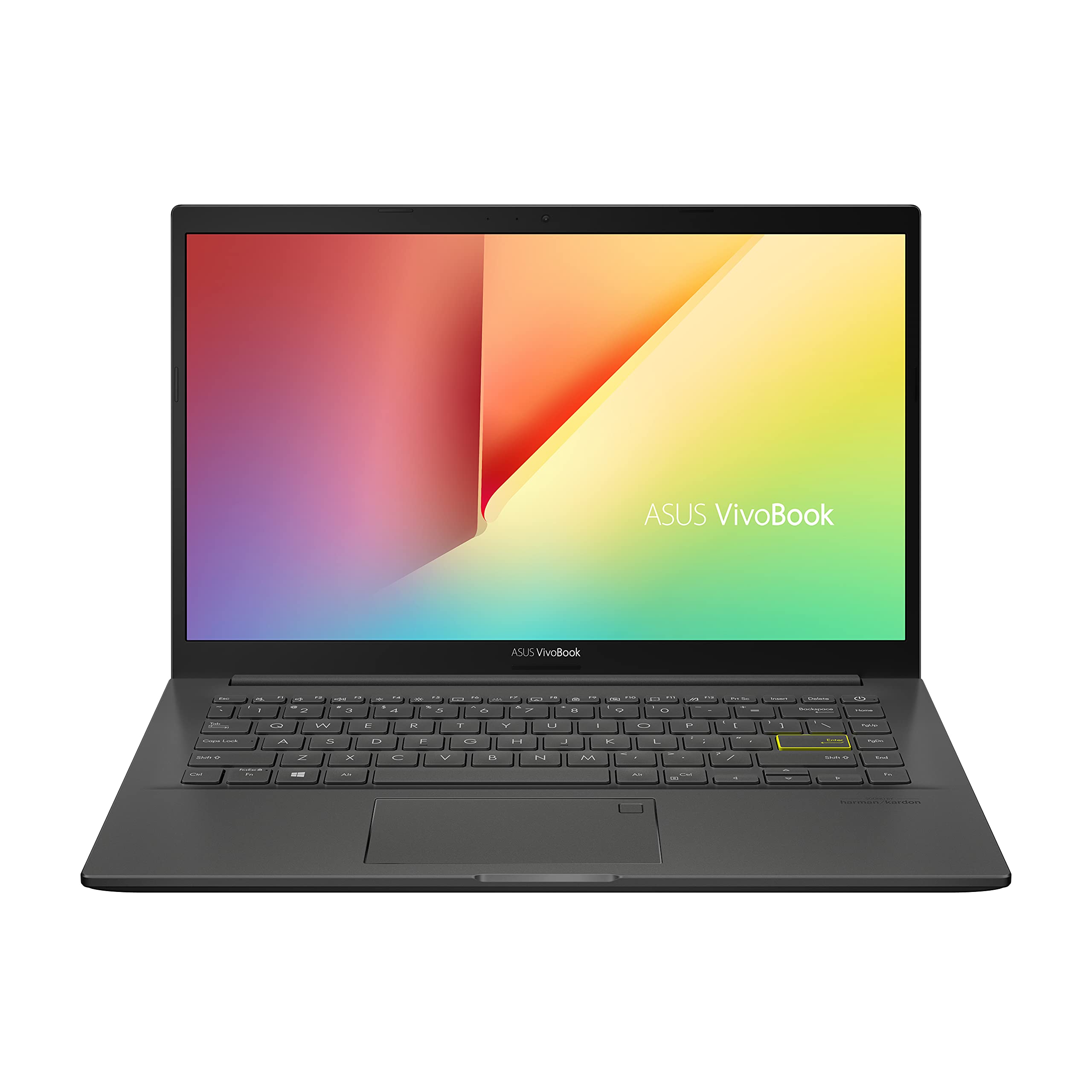 ASUS VivoBook Ultra K14 (2021), AMD Ryzen 5 5500U, 14 inches FHD Thin and Light Laptop (8GB RAM/512GB SSD/Integrated Graphics/Office 2019/Windows 10/Indie Black/1.4Kg), KM413UA-EB502TS (B08CS861RB) Amazon Price History, Amazon Price Tracker
