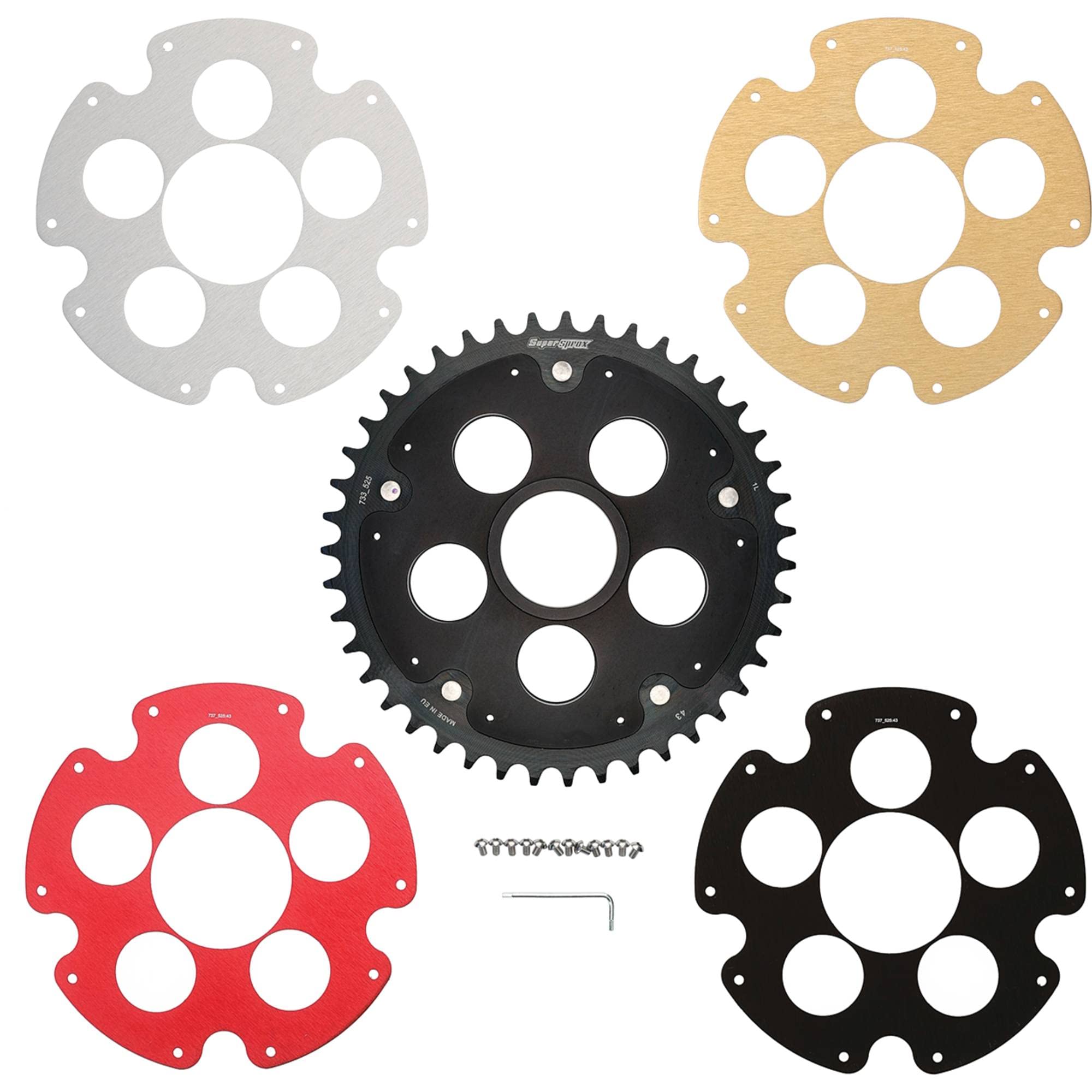 Pupog King Amazon.com: Supersprox Ducati Edge Kit (RSA-733525-43-KIT