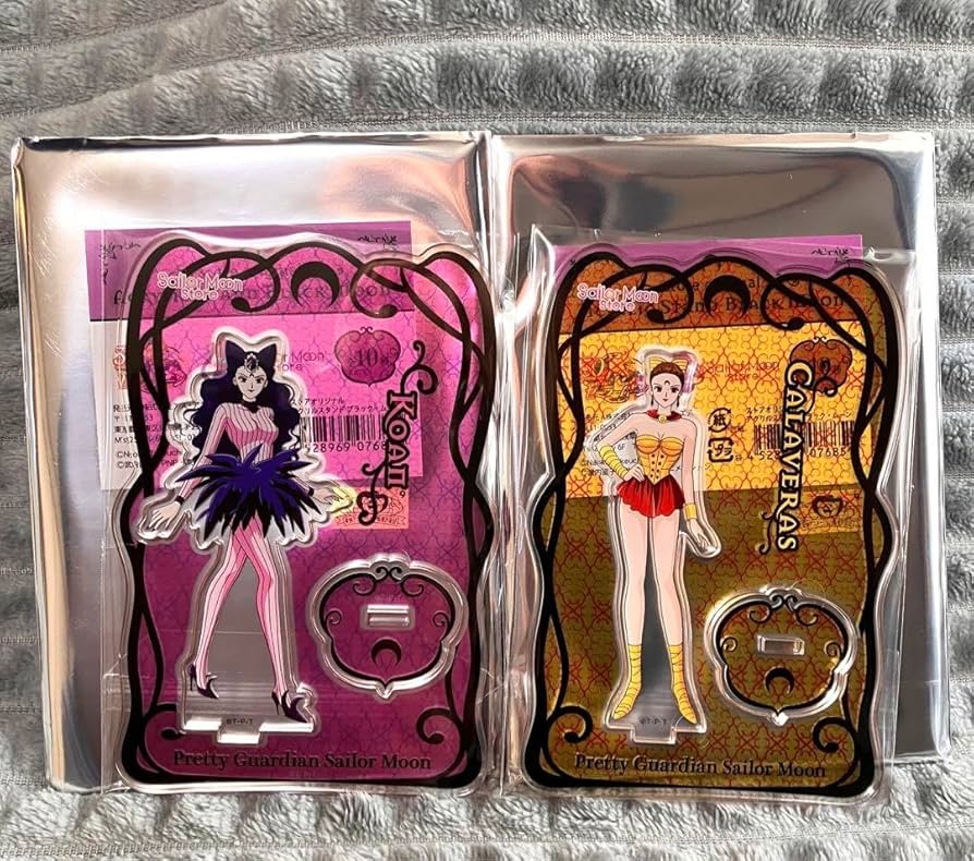 セーラームーンストア　ブラックムーン　アクリルスタンド　7点セット セーラームーン - セーラームーンストア 30周年 ブラックムーン