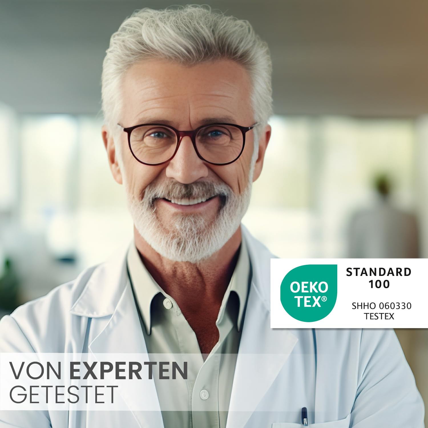 ELONEO Schlaf Topper Reise-Set 3 teilig: Visko-Matratzenauflage, Visko-Kopfkissen, hochwertige Transporttasche, 100% Visco, weiß, Visco-Topper: B 70 x L 200