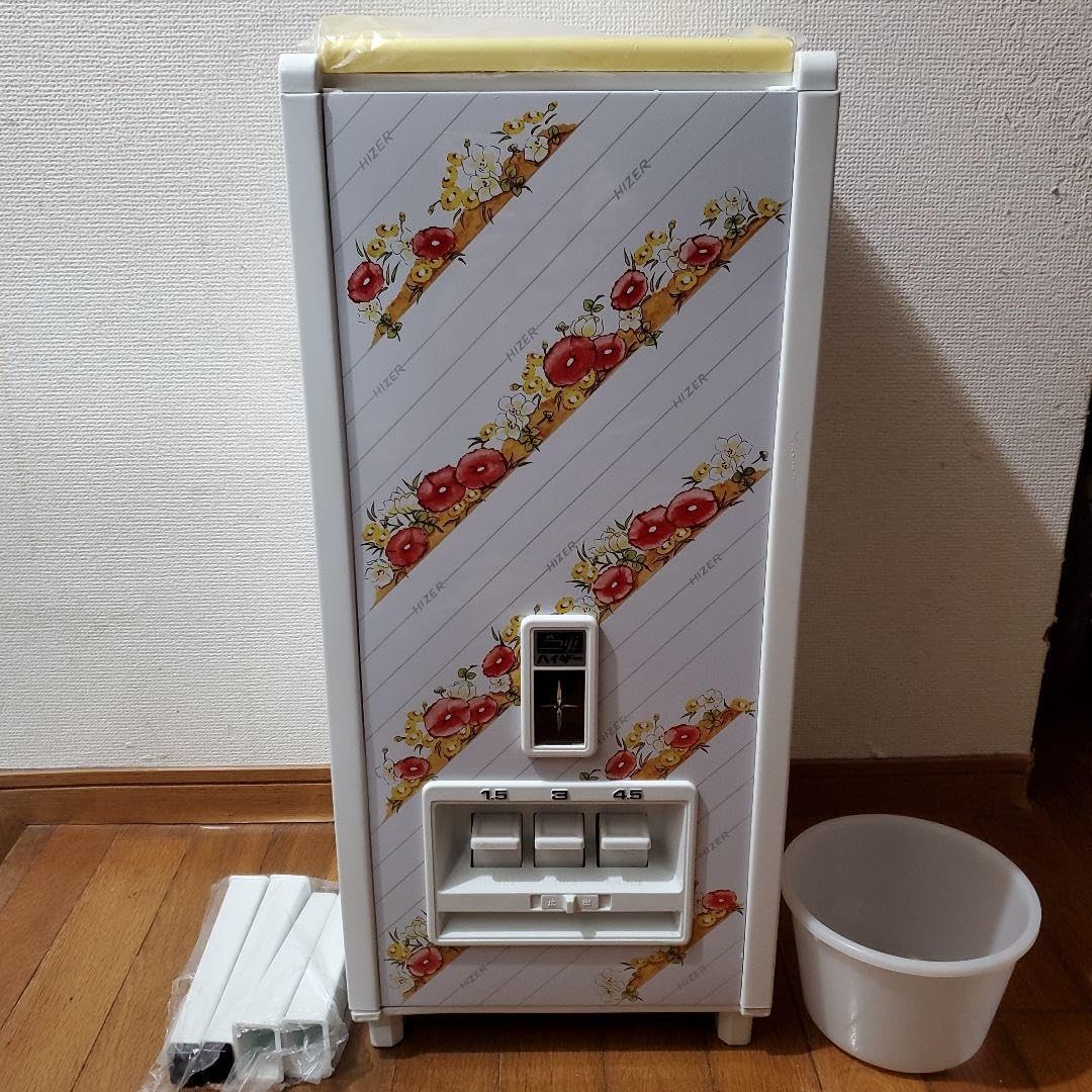 ざ*ば様 昭和レトロポップ　富士制作所 花柄米びつ 新品未使用品　説明書付き Amazon.co.jp: レトロポップ 富士制作所 花柄米びつ 説明書付き