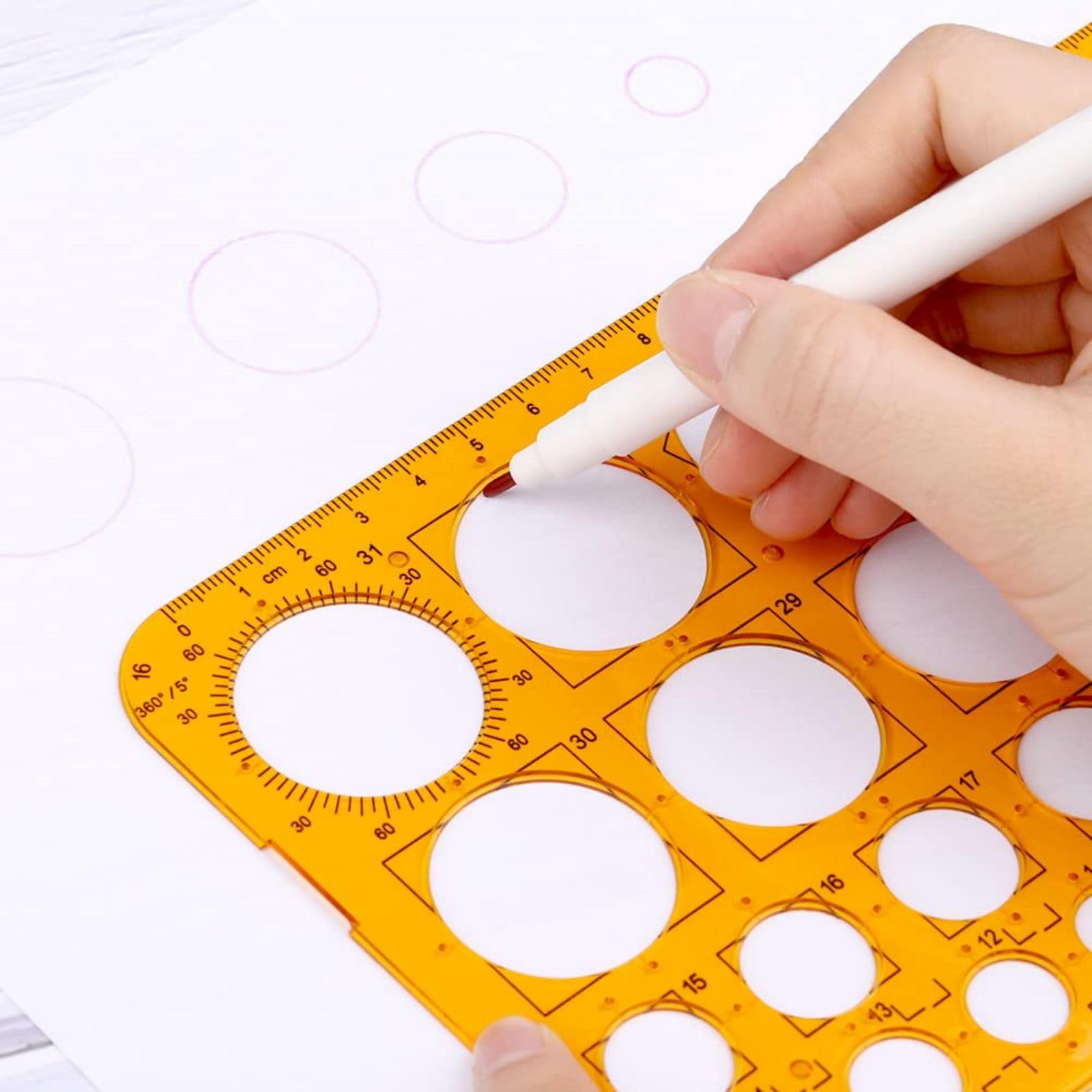 Aristo AH5033 Circle Template 1-36 Mm (45 Circles, Diameter 1 To - View #9