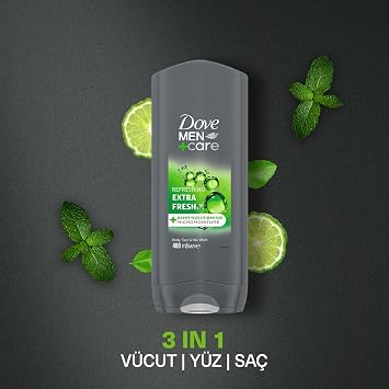 Dove Men Care Extra Fresh Duş Jeli 400 Mililitre