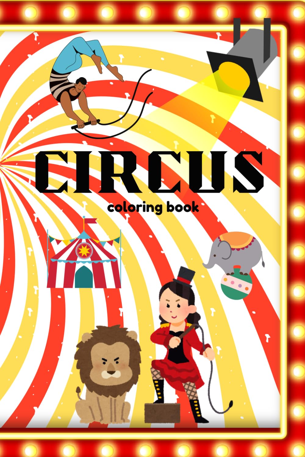 Circus: Coloring book