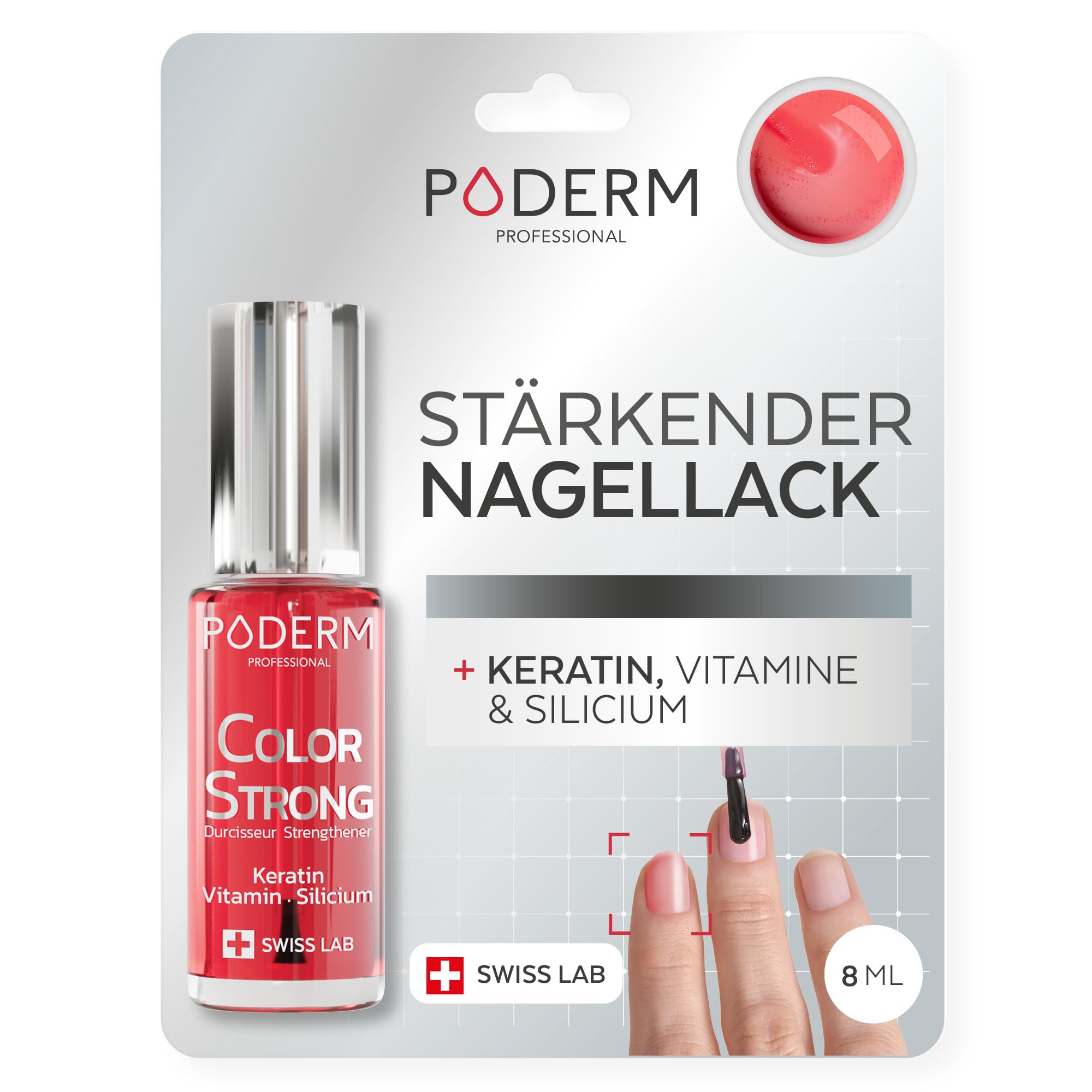 PODERM - HAUTRISSE UND HORNHAUT - Repariert und beruhigt Risse/Nährt und erweicht Hornhaut - INTENSIVE NACHTPFLEGE 8H - 100% natürliche Inhaltsstoffe - Fußpflege - Swiss Made