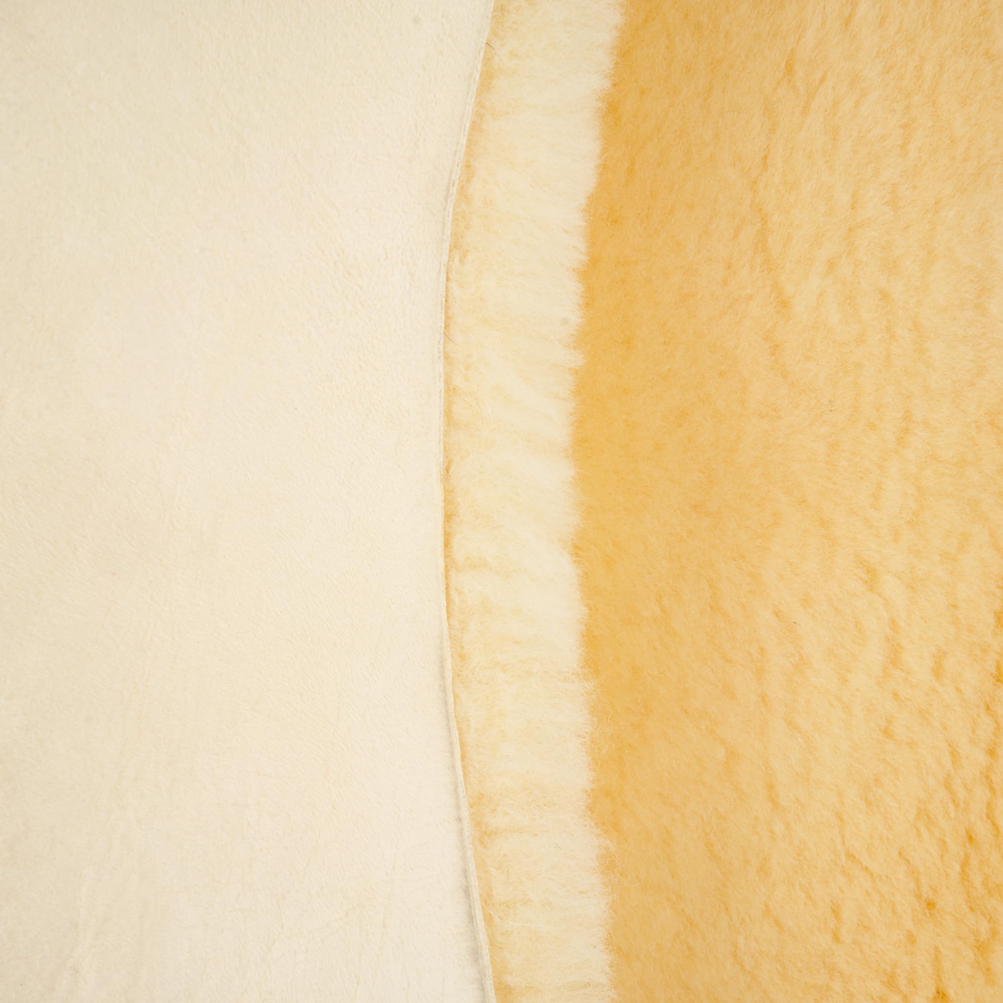 HOME LAMB Lamsvacht Cappuccino 100-110 cm - Echt Schapenvacht - Natuurlijk Lamsvel - Tapijt Woonkamer - Decoratieve Vacht Voor de Slaapkamer - Natuurlijke Vacht - Vloerkleed Lamsvacht