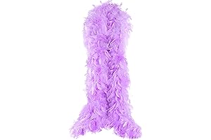THARAHT Feather Boas Chandelle Feather Boas 19 Color-100g 2Yard Dancing Wedding Party...