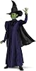 Disguise Wicked Elphaba Costume for Girls, Deluxe Official Wicked Elphaba Costume Cape and Hat, Kids Size (4-6x)