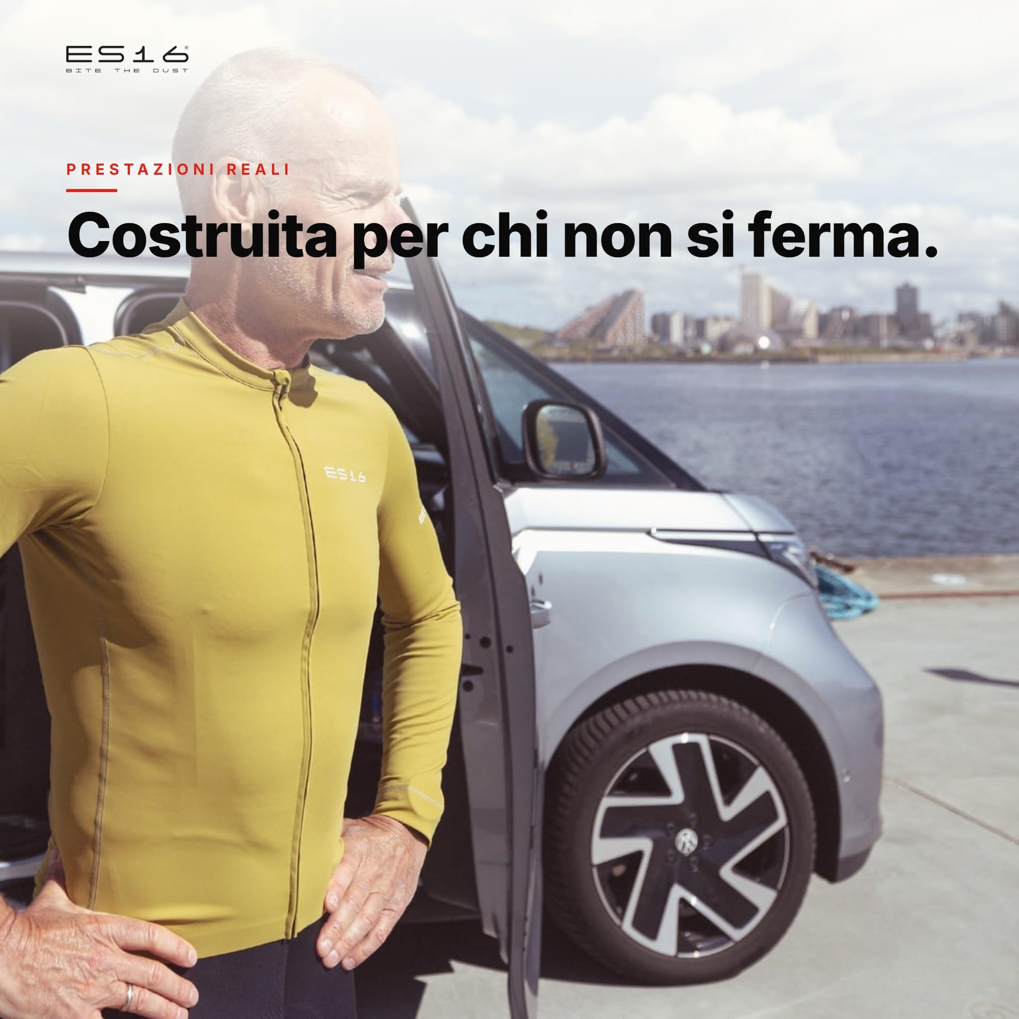 Maglia Maniche Lunghe Uomo | Premium Long-Sleeve Cycling Jersey con Inserti Mesh, Race-Fit e Cerniera – Traspirante per Mezze Stagioni