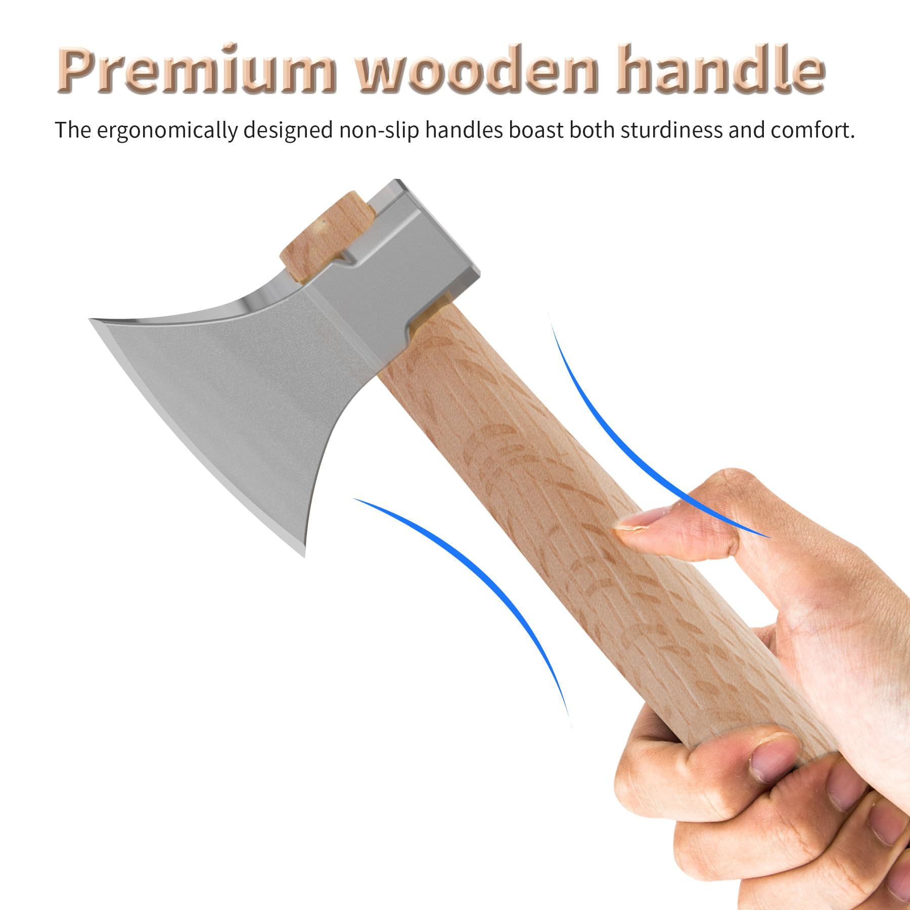 Premium Oak Hammer Handles - 35cm Long Replacement -3