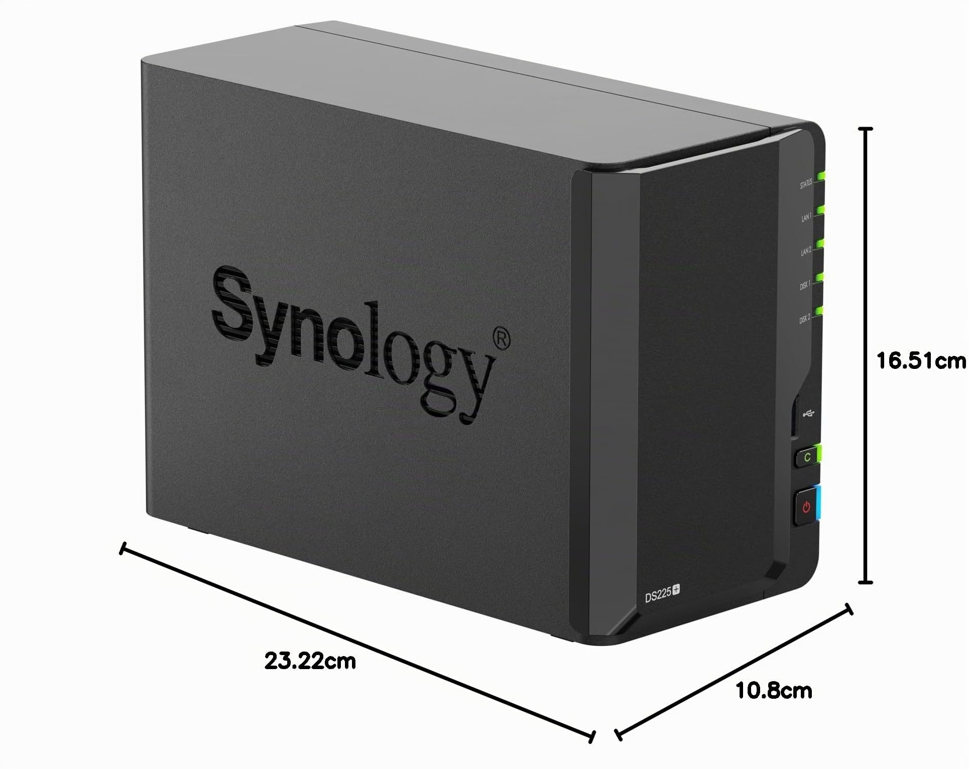 Synology DiskStation DS225+ 2 Baies