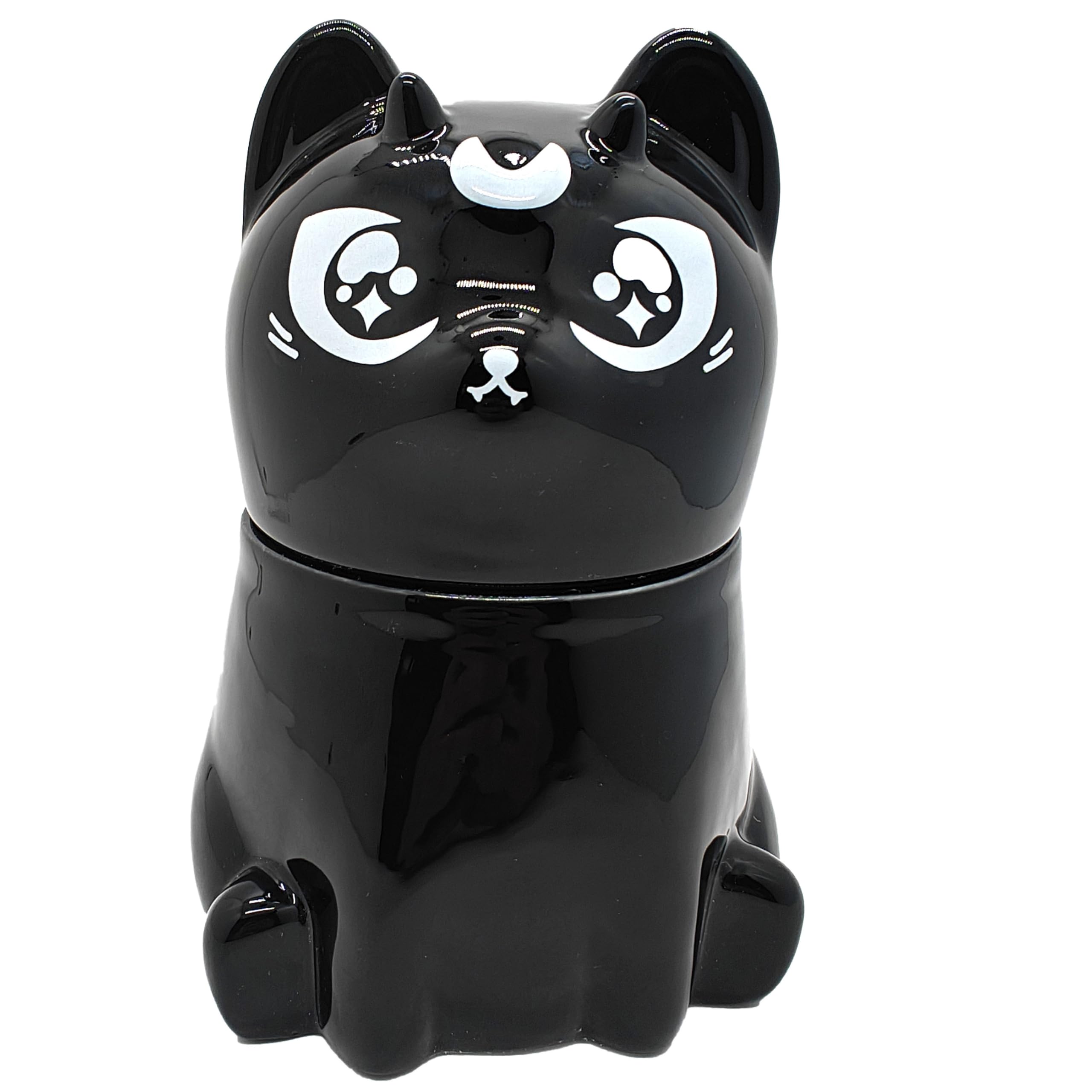yumiさん専用　ホヤ　hoya black cat Amazon.com: Gothic Ceramic Cat Cookie Jar Halloween Cookie Jar