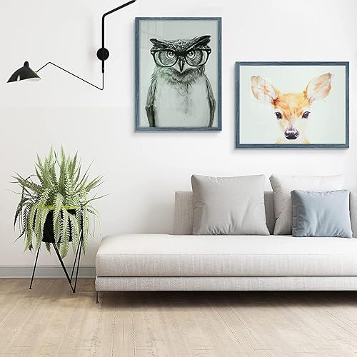 Vista 71 de Frametory, Portarretratos negro de 16 x 20 pulgadas, para fotos de 11 x 14 pulgadas con paspartú, molduras anchas (16 x 20 pulgadas, negro)