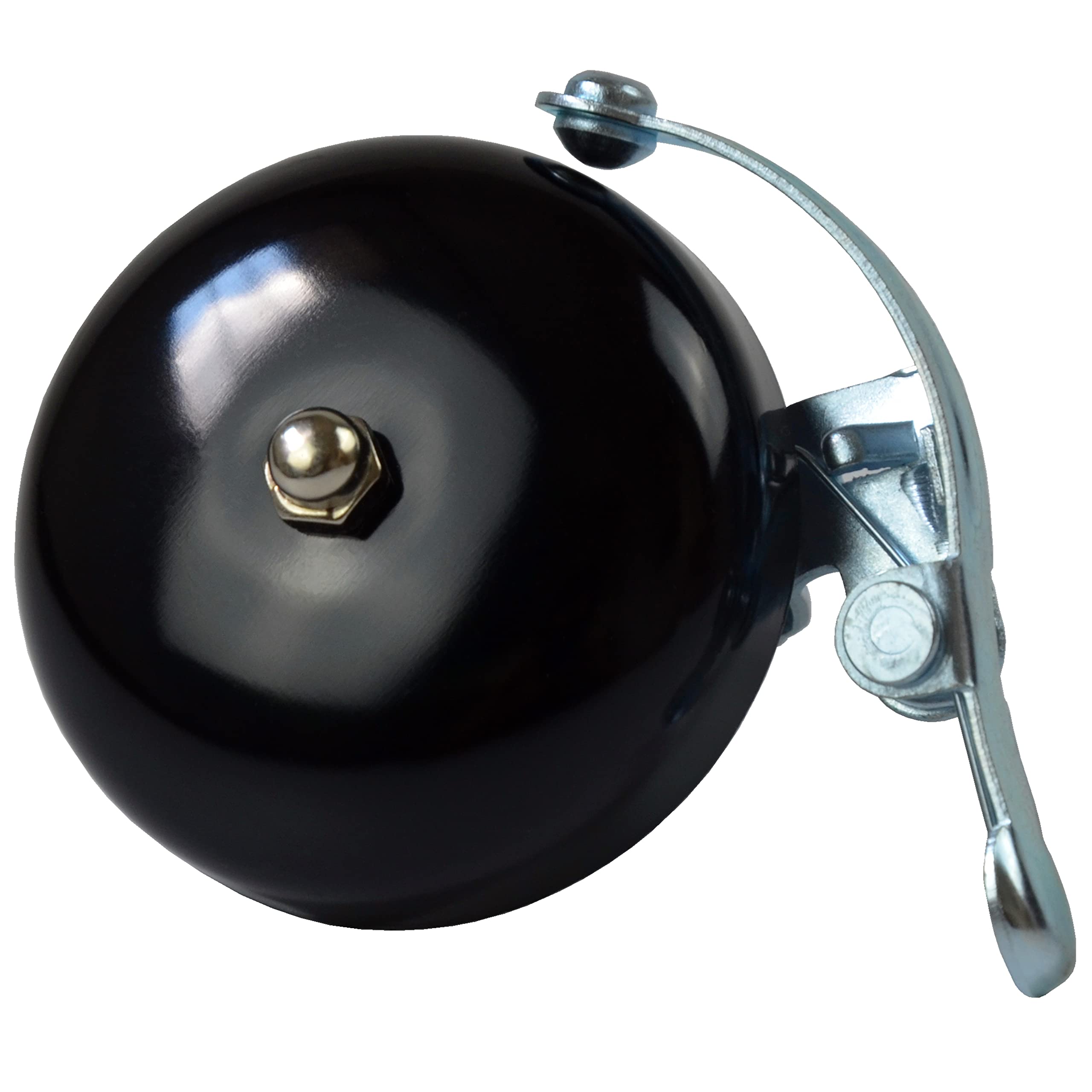 Yunshan Classic Bike Bell, Loud Crisp Clear Sound Bicycle Bells Accessories for Adults Youths, Stylish Bike Horn for Road Bike, Mountain Bike (Black)