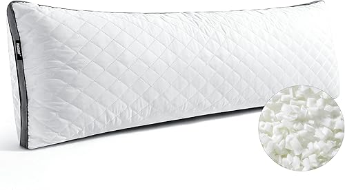 Miniatura 11 de Almohada Corporal Extra Larga de Espuma Viscoelástica 160x50cm – Almohada Corporal para Funda de Almohada de Anime – con Funda de Refrigeración 20 x