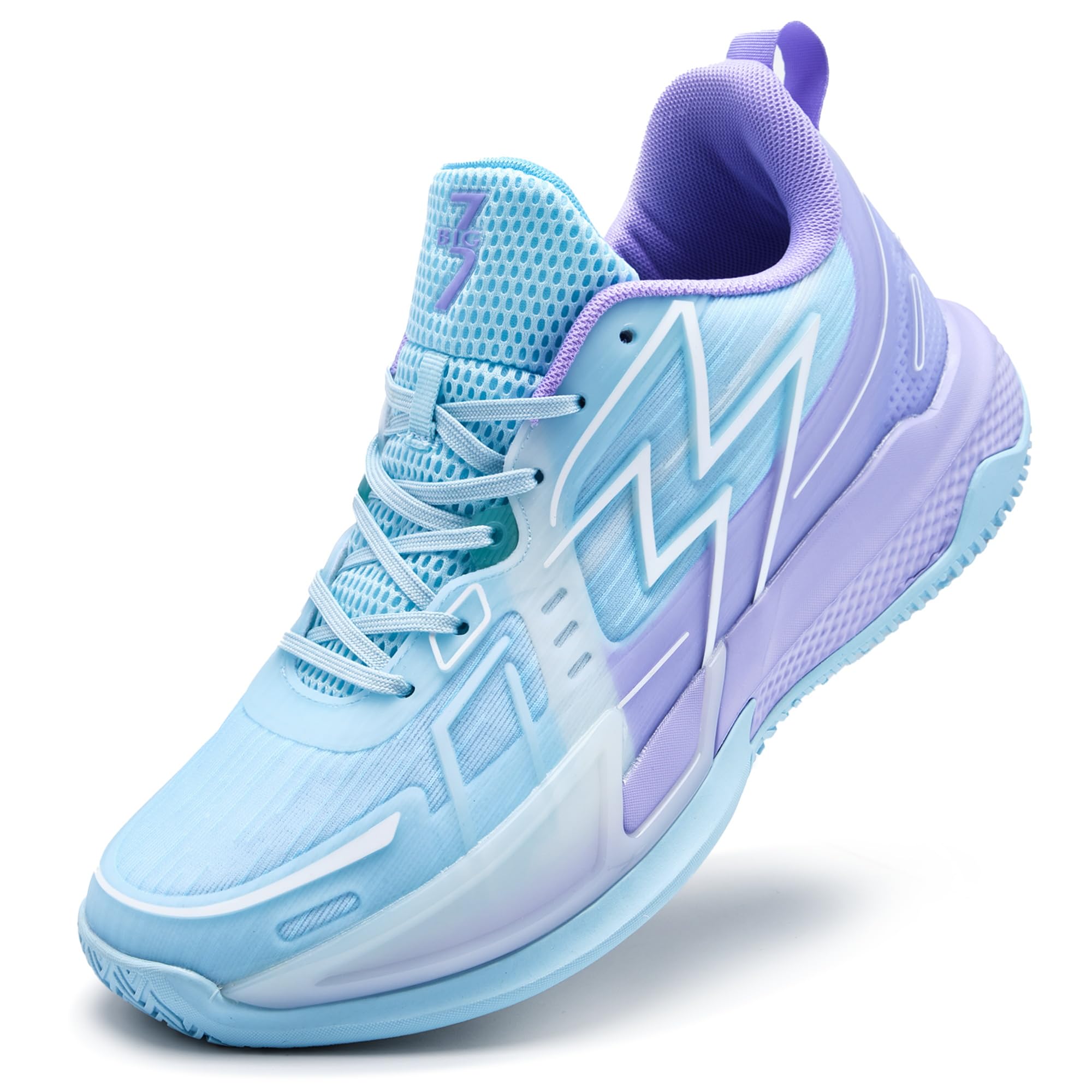 CJSPORX Men Women Basketball Shoes Breathable Non Slip Outdoor Fashion Sneakers