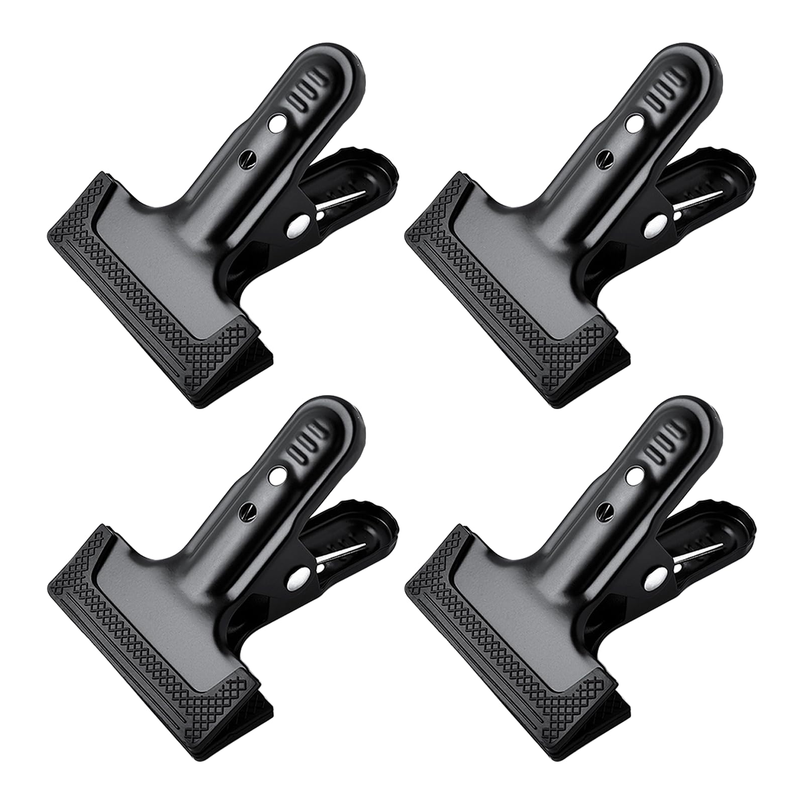 Heavy Duty Spring Clamps for Photography, Metal Rubber Grip Clips
