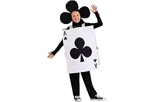Ace of Clubs Kids Card Costume Child Playing Card Tunic Suit