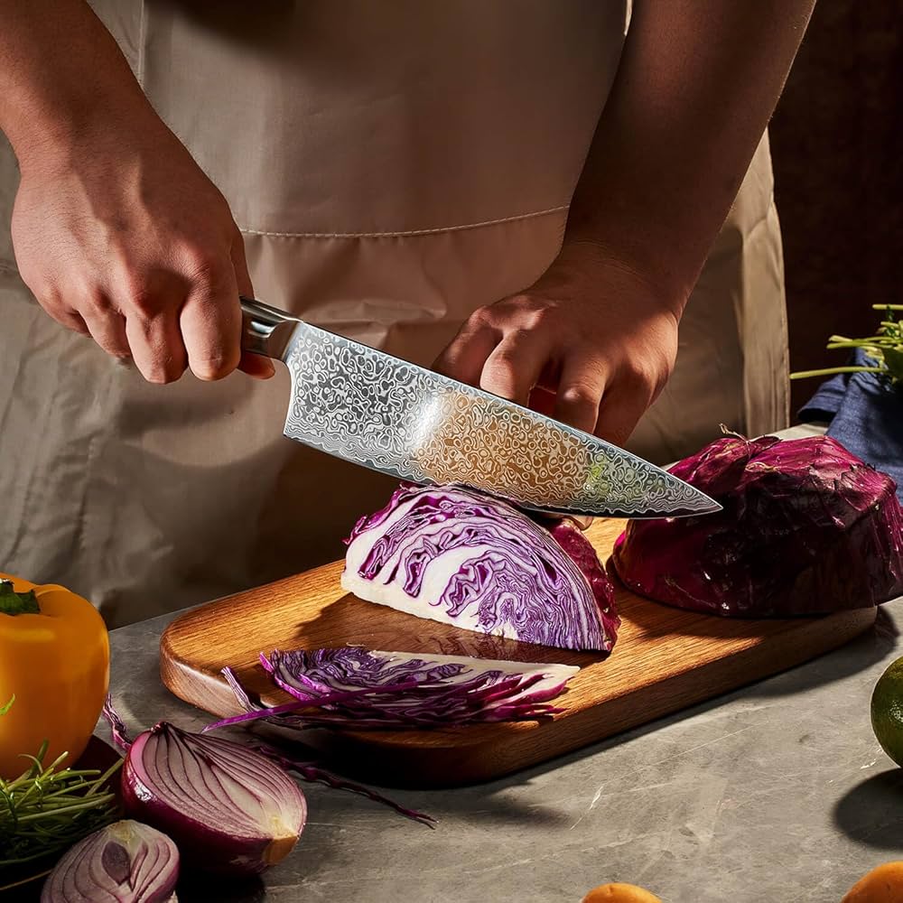 『激レア』ナイフ本knives'86 6ts Annual Edition SENKEN 7-Piece Damascus Kitchen Knife Set - Dynasty Collection