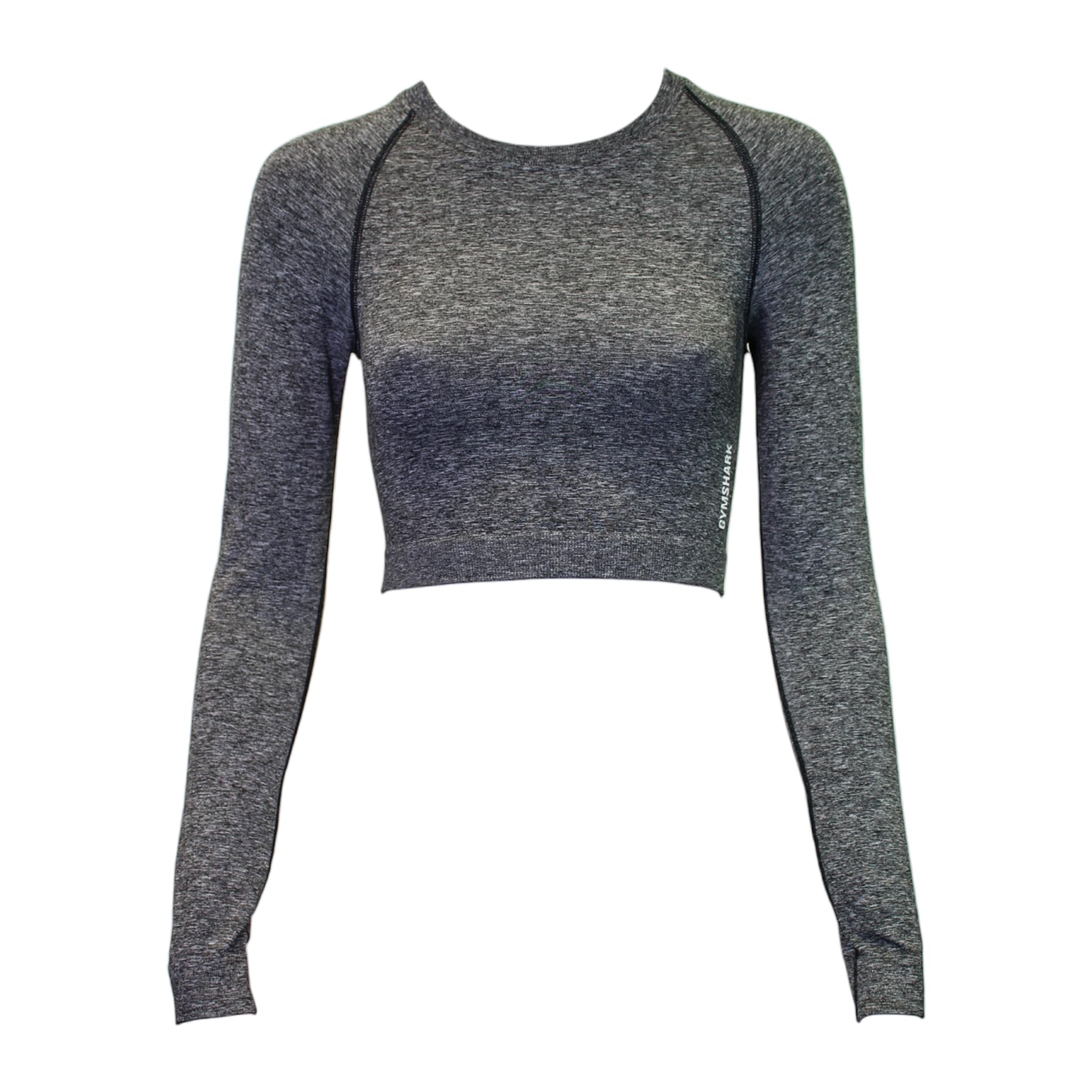 Gymshark Adapt Marl Seamless Longsleeve Crop Shirt Women - XS