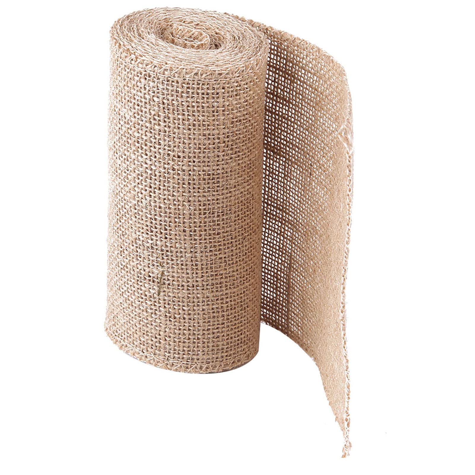 Rollo De Arpillera Decorativa - 3 Metros De Largo X 15 Cm De Ancho, Reutilizable Para Bodas, Navidad, Cumpleaños