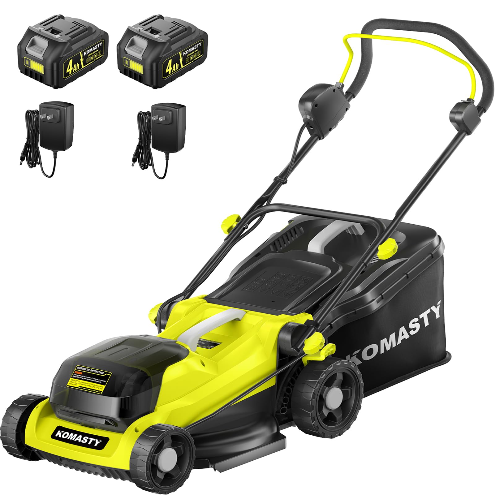 KOMASTY 40V 15 Inch Cordless Mower