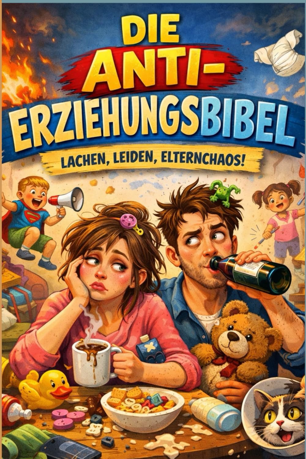 Die Anti-Erziehungsbibel: Warum Elternsein komplett irre ist - und trotzdem alles richtig machst (Wenn Eltern durchdrehen)