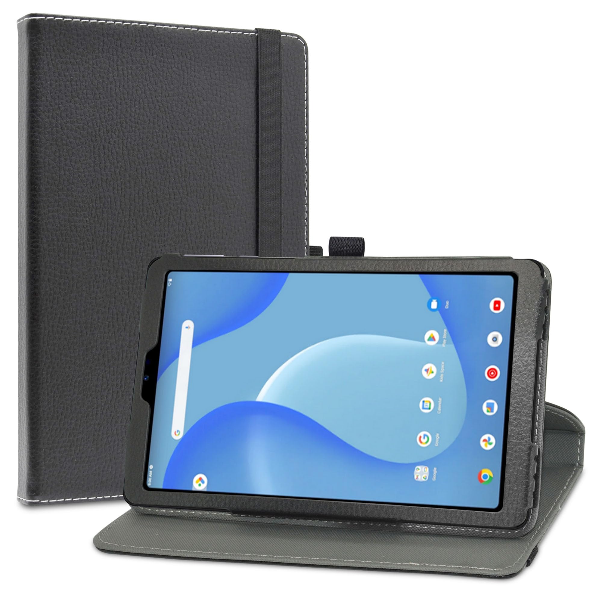 LiuShan Compatible With Onn 7 Gen 4 2024 Rotation Case, 360 Degree Rotation Stand PU Cover for Walmart 7 Inch Tablet Model:100135924 (Not Fit 2019-