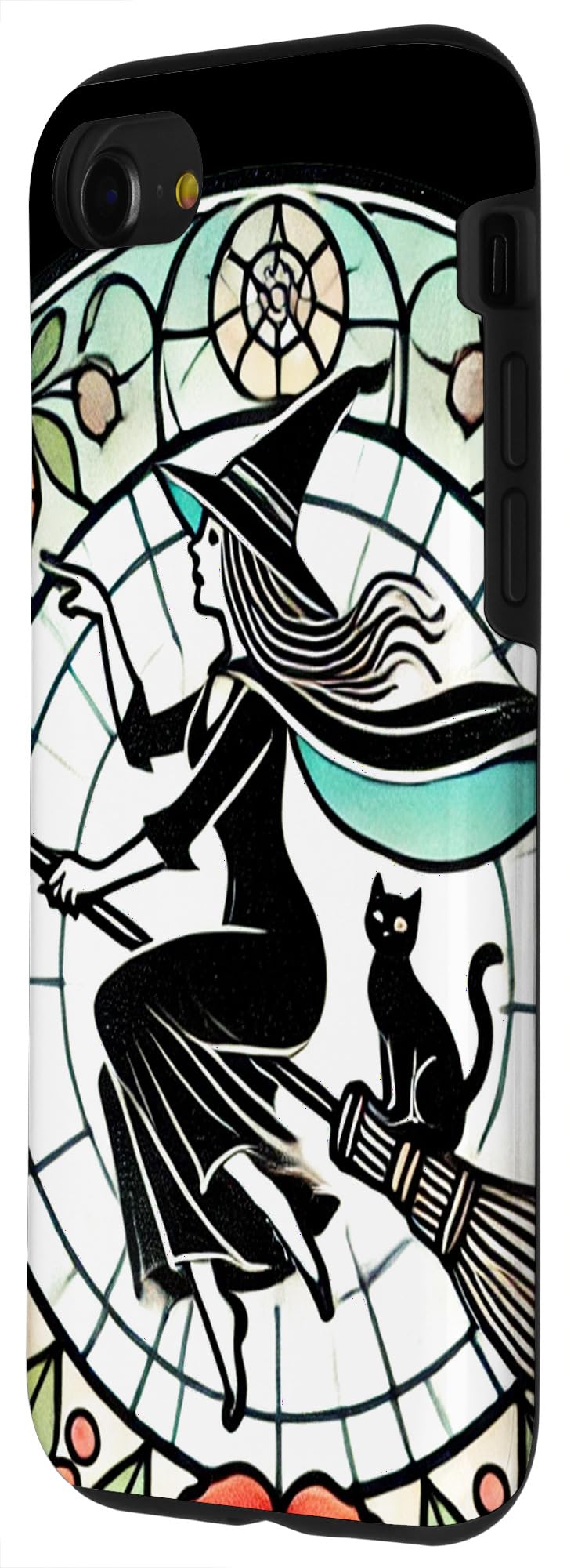 iPhone SE (2020) / 7 / 8 Witch Illustration Happy Halloween art nouveau Witches Case - Image 2