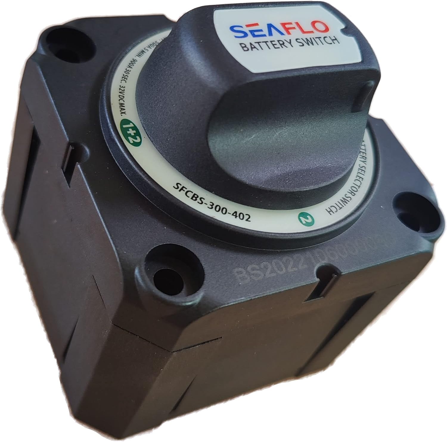 SEAFLO Marine DC Battery Selector Switch 3 Position 300 Maximum Amp for 6-32V System : Sports & Outdoors