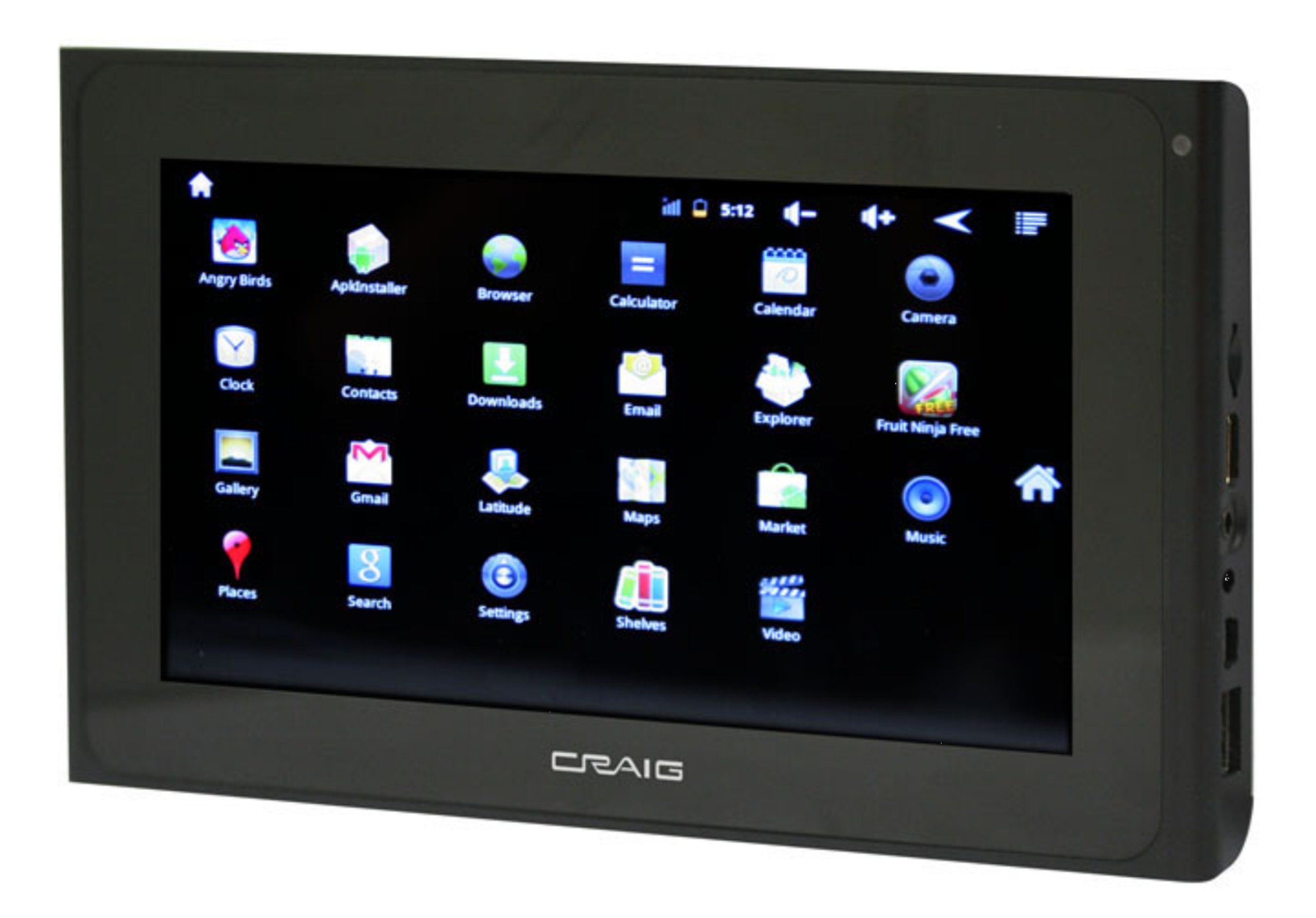 Craig Electronics 7-Inch Touch ScreenTablet