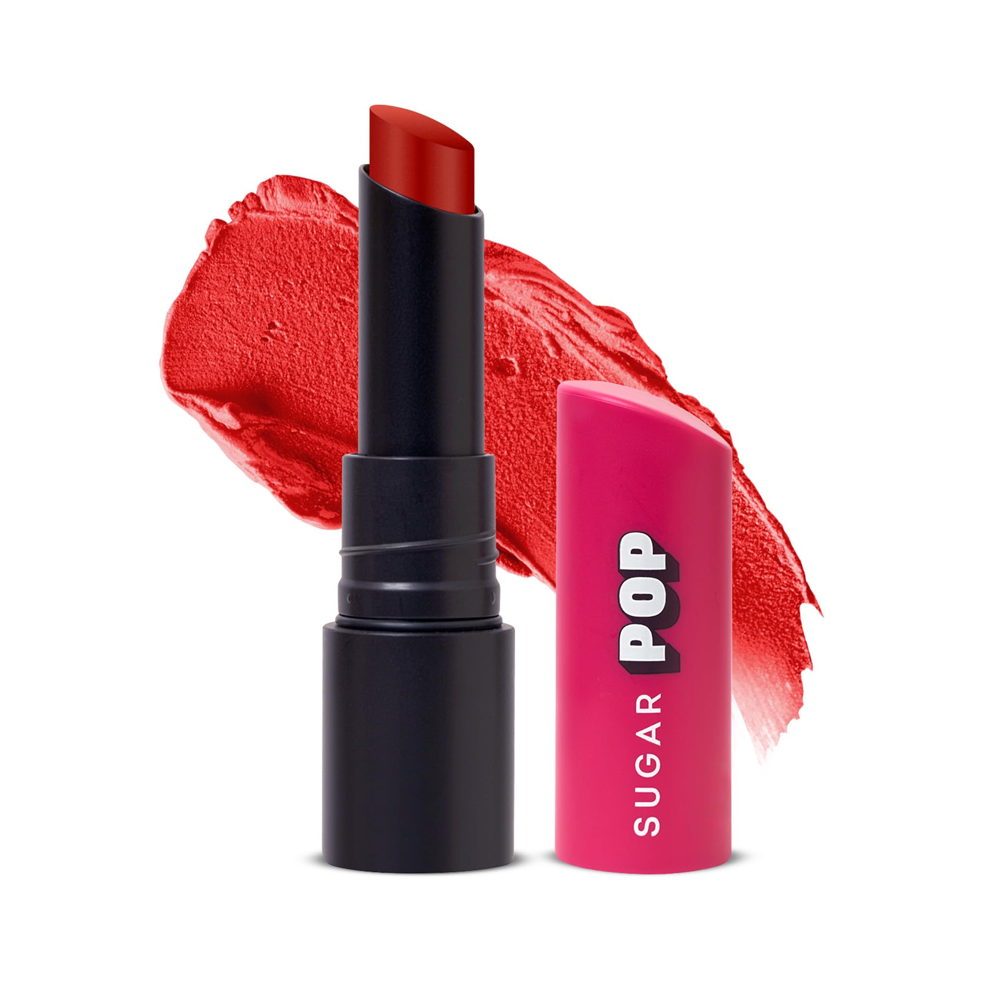 Matte Ultrastay Lipstick | Vitamin E | 100% Transferproof - 10 Red Rebel 4 GM
