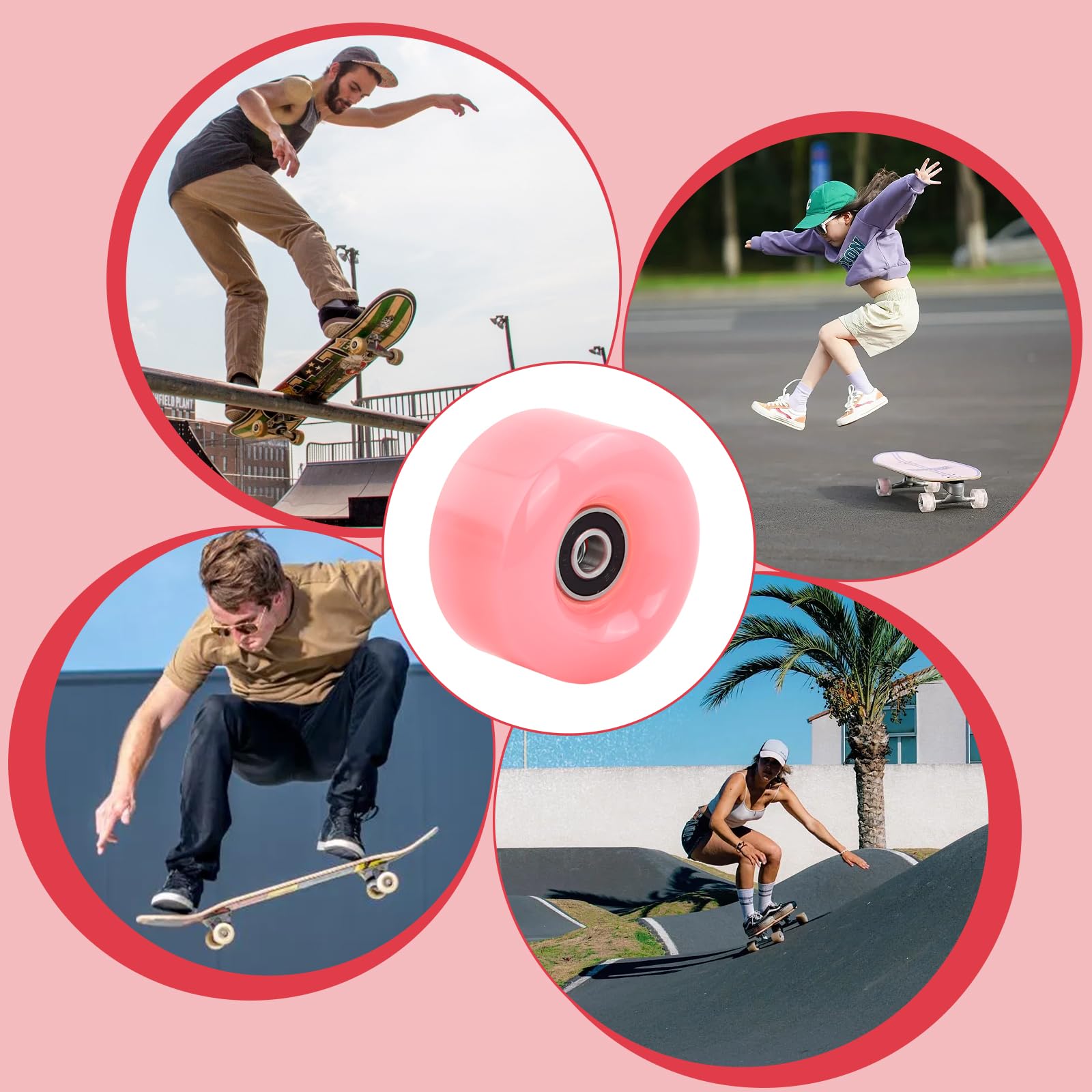 ROULEMENTS DE ROUE de patin à roulettes durables pour une expérience de