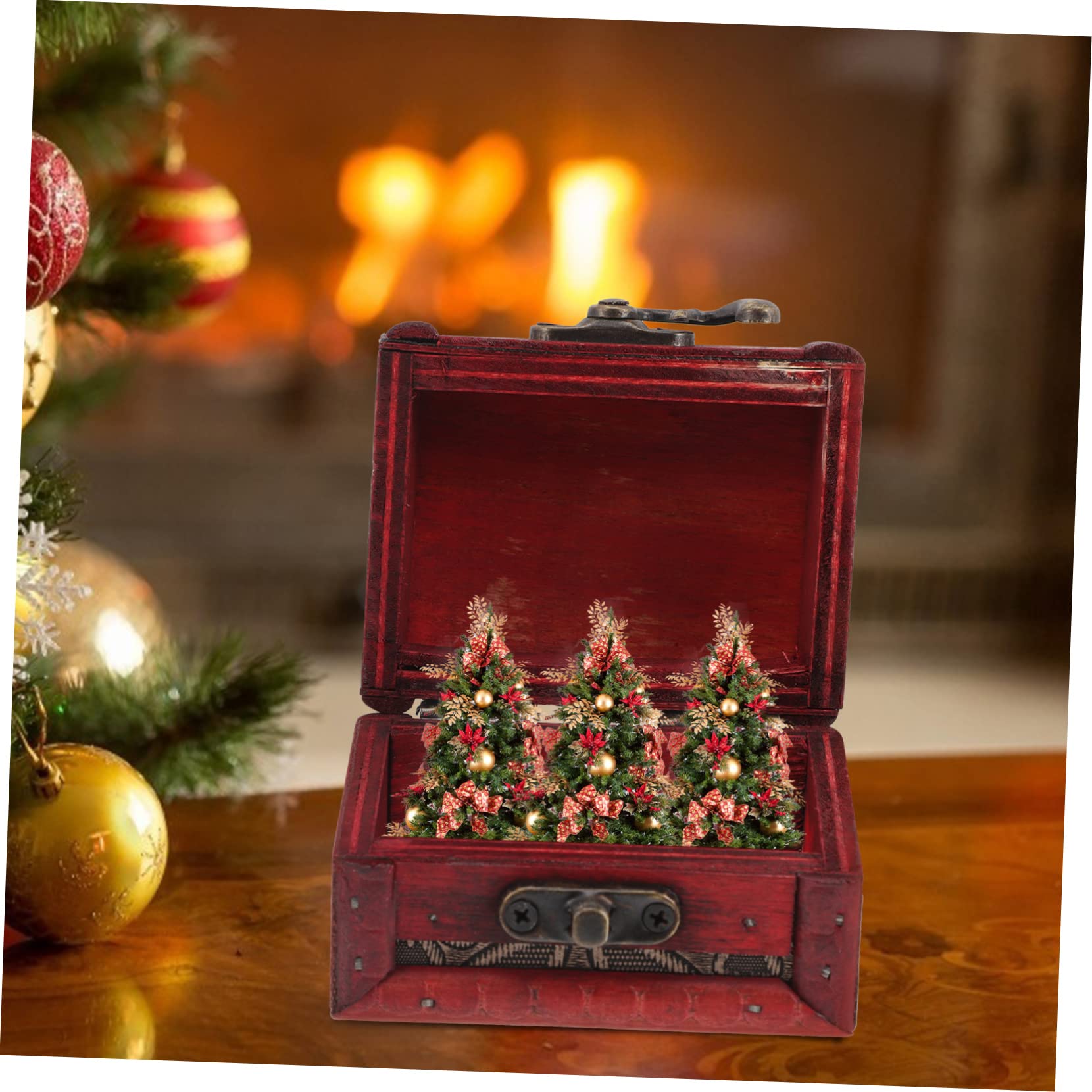Amazon.com: IMIKEYA Vintage Candy Storage Box for Christmas Treats