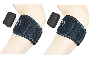 Premium Arm Strap for Tennis and Golfer's Elbow Relief: Targeted Support for Elbow Tendonitis