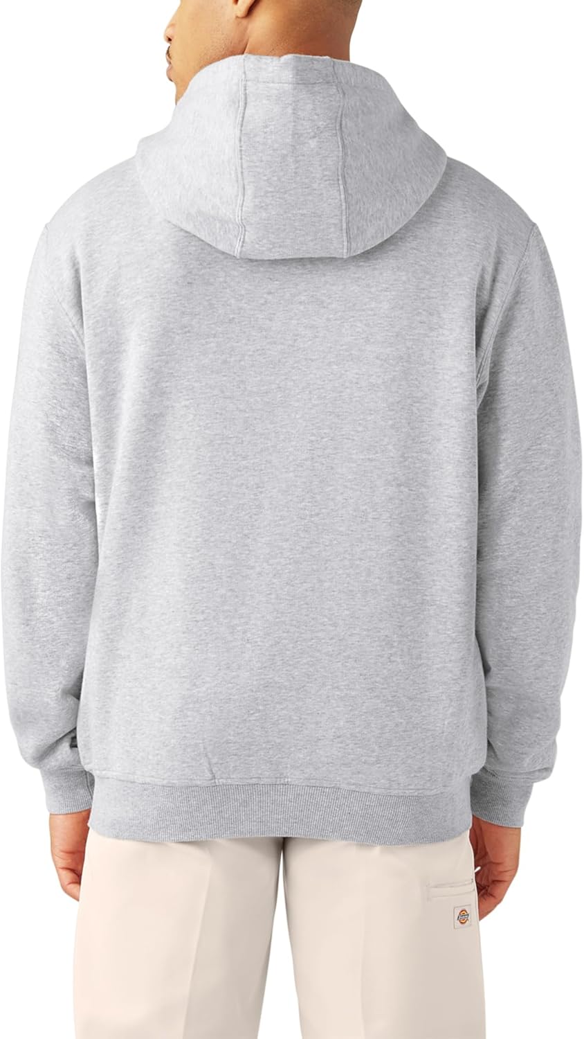 Dickies Mens Full Zip Thermal Lined Fleece Hoodie - Image 2