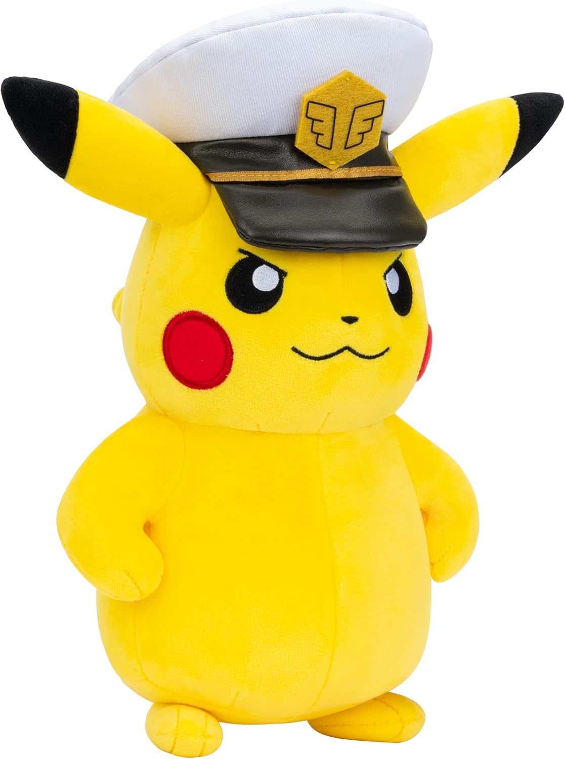 Captain Pikachu Plush Toy 20 cm – BANDAI – Pokemon – Age 2+