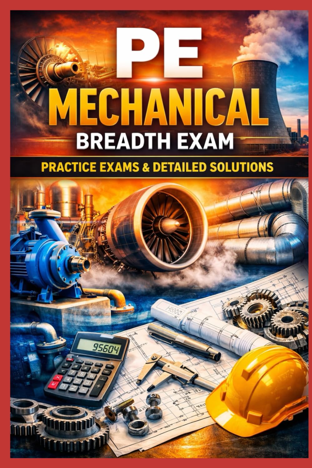 PE Mechanical Breadth Exam – 5 Full-Length Practice Exams: Five Full-Length Practice Exams with Solutions Aligned with the NCEES CBT PE License Format
