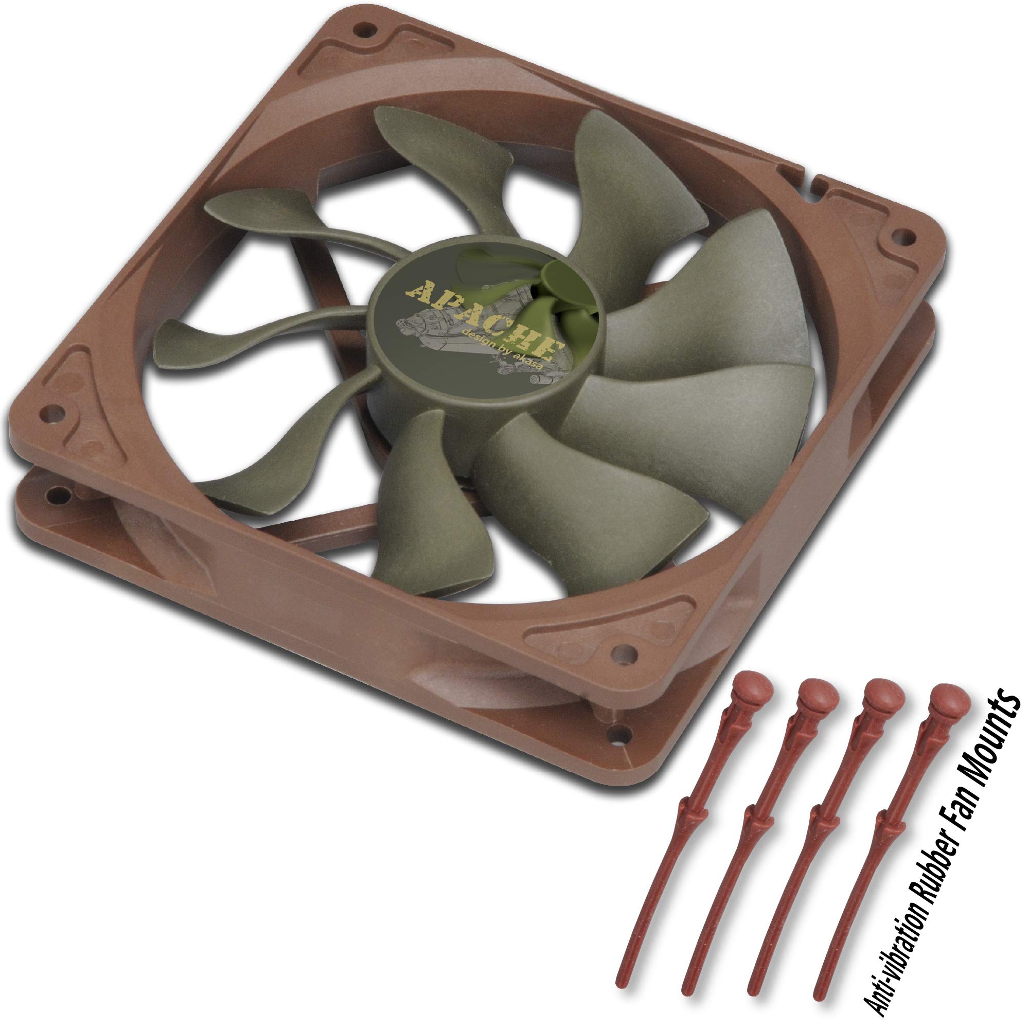 Buy Akasa 120mm APACHE Silent Case Fan HDB Long Lifespan Bearing