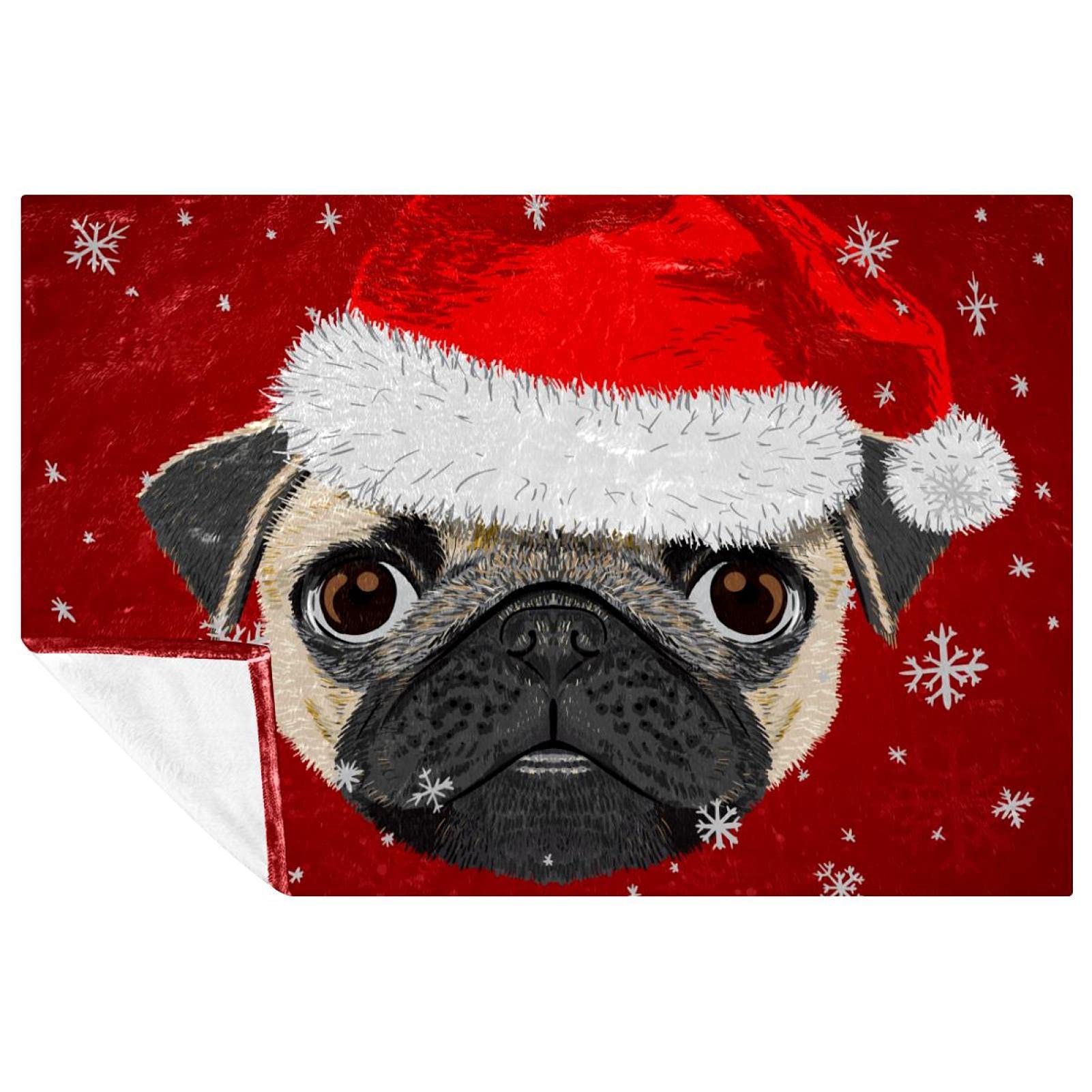 Couverture de Noël douce plaid idéal à offrir pour lit et canapé