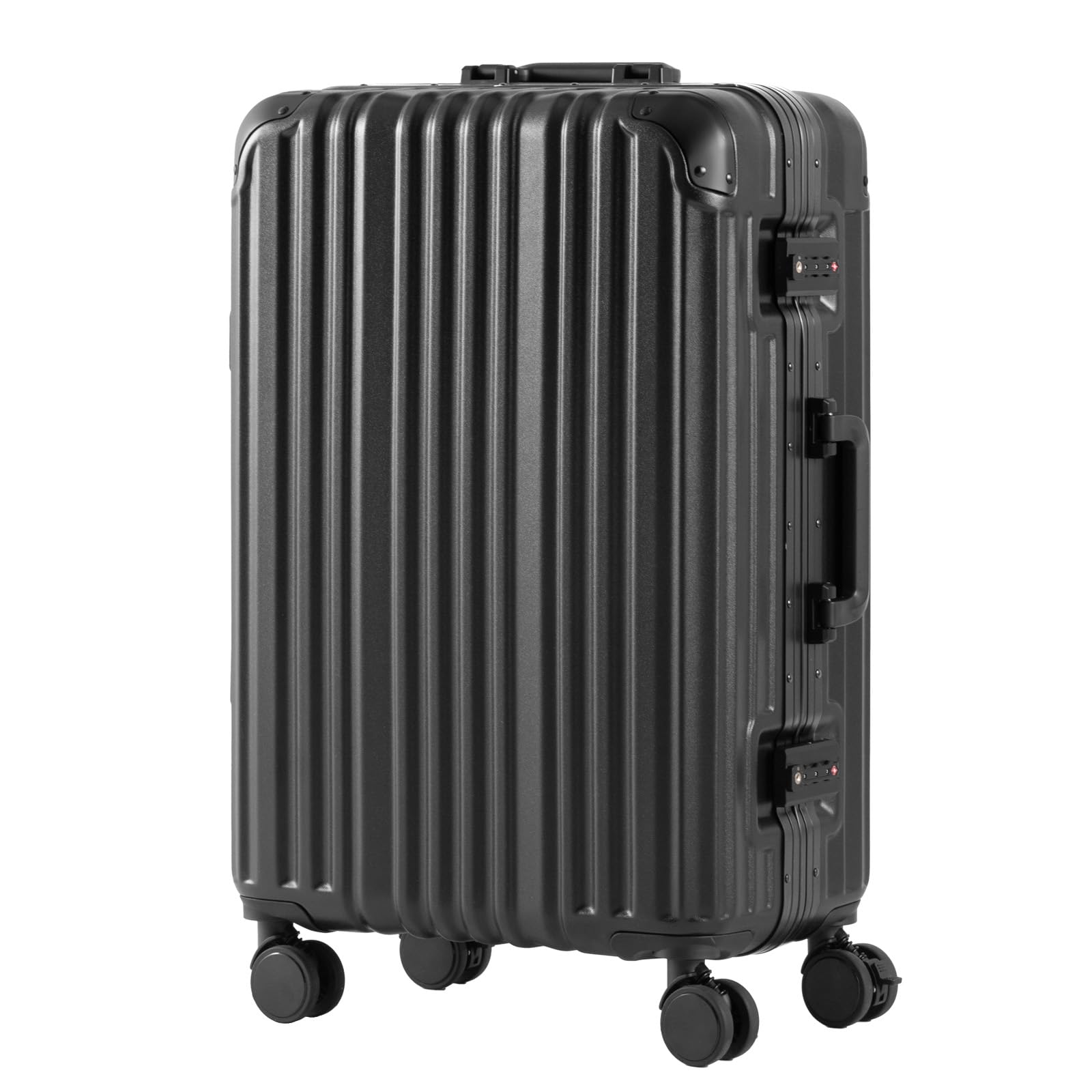 Amazon | [タンスのゲン] 多機能 キャリーケース アルミフレーム L