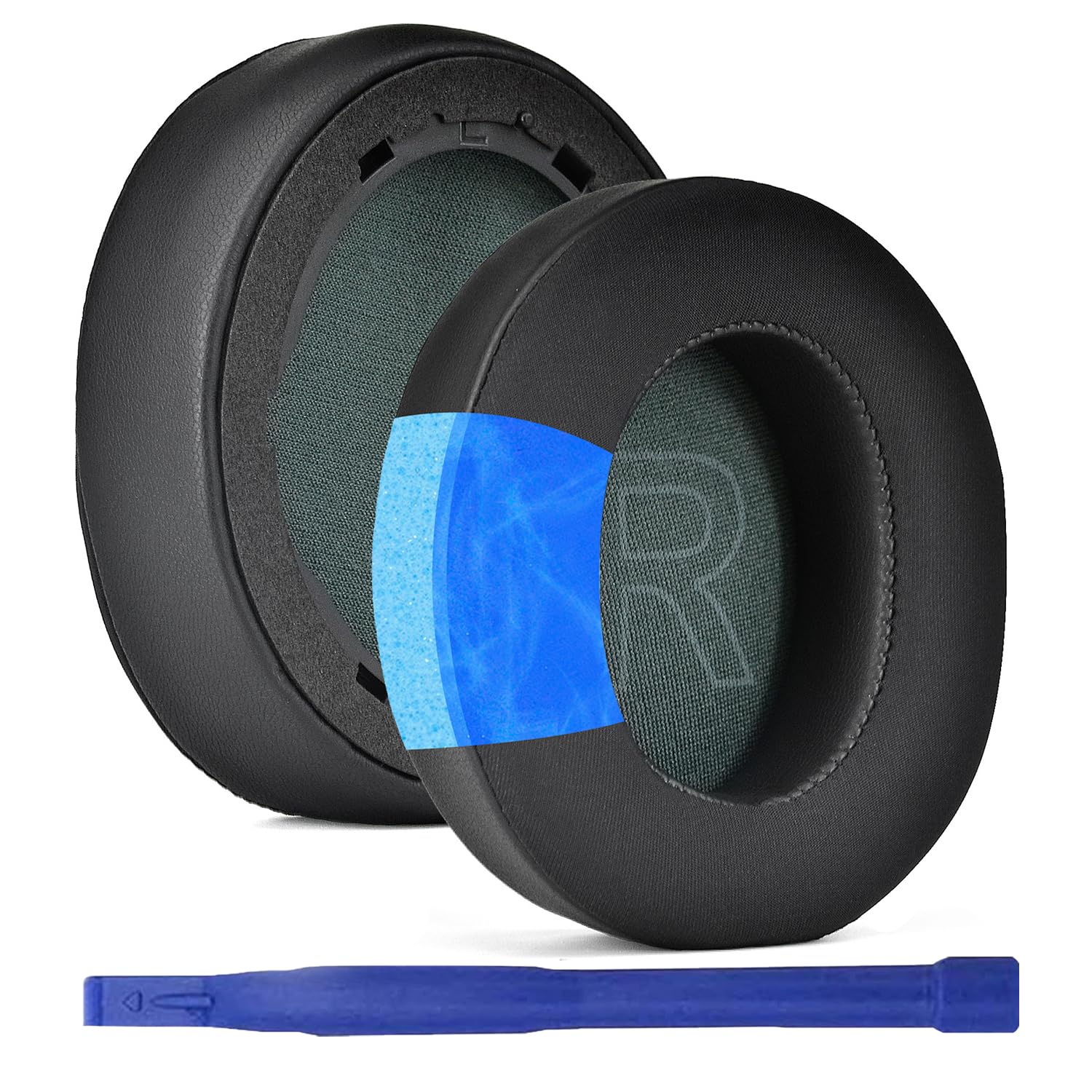 Adhiper Cooling Gel Replacement Earpad for Anker Soundcore Life Q20/Q20BT/Q20+/Q20i Headphones,Comfortable and Refreshing Ear Cushion, Ice Fabric