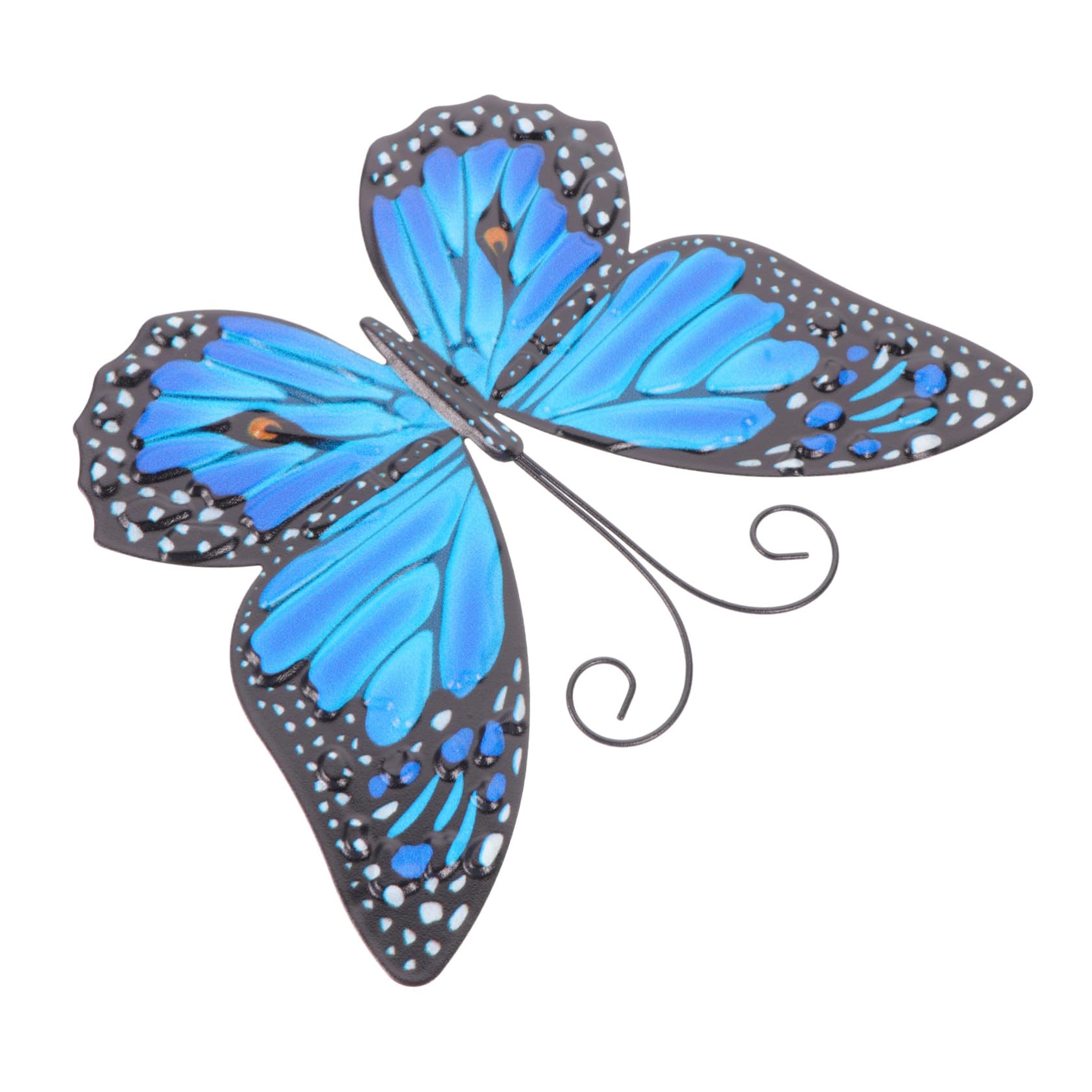 Amazon.co.jp: PAMINGONO 3個の金属製蝶の装飾壁アートカラフルな