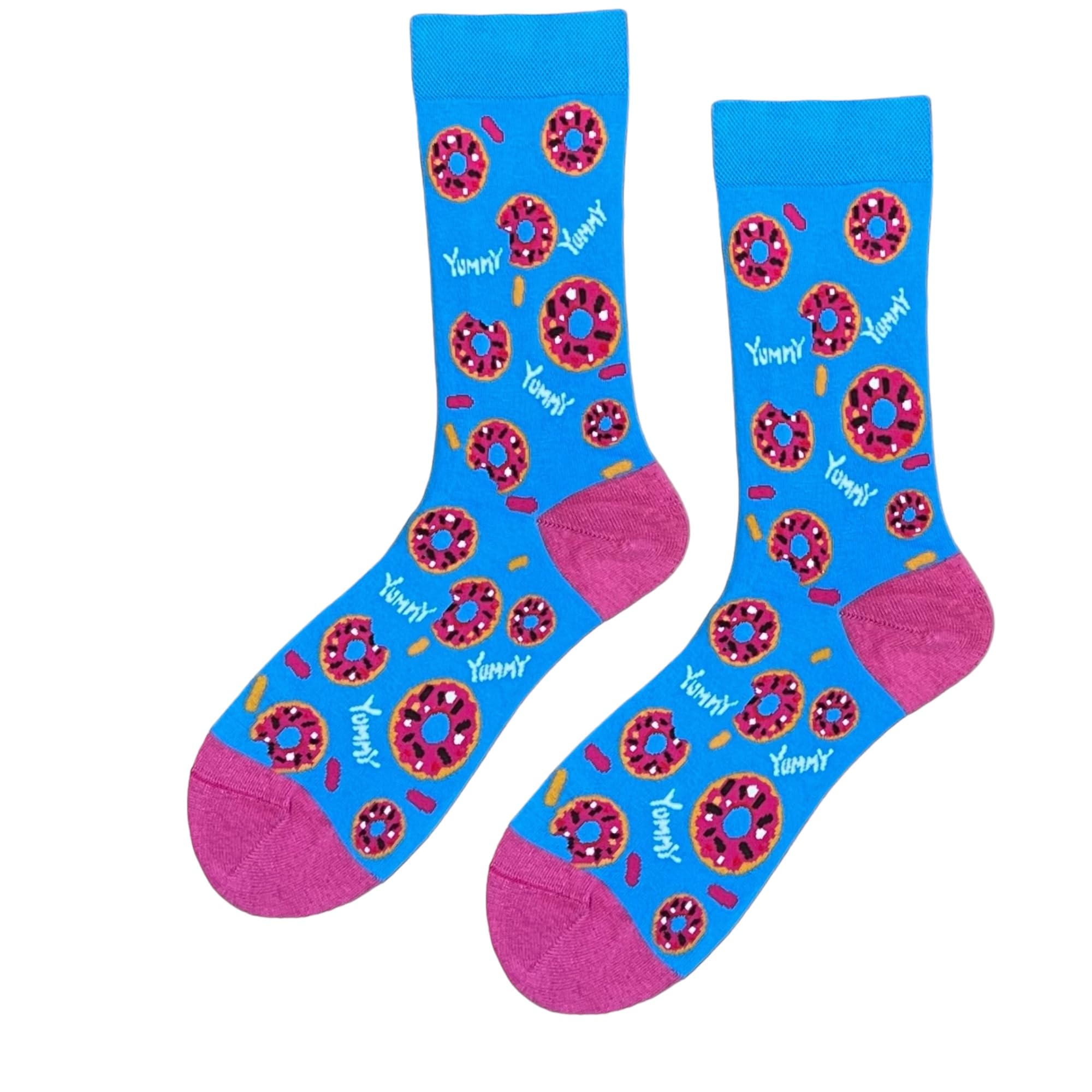 Women Donut Yummy Socks/Cute Socks/Novelty Socks/Funky Socks/Gift Socks