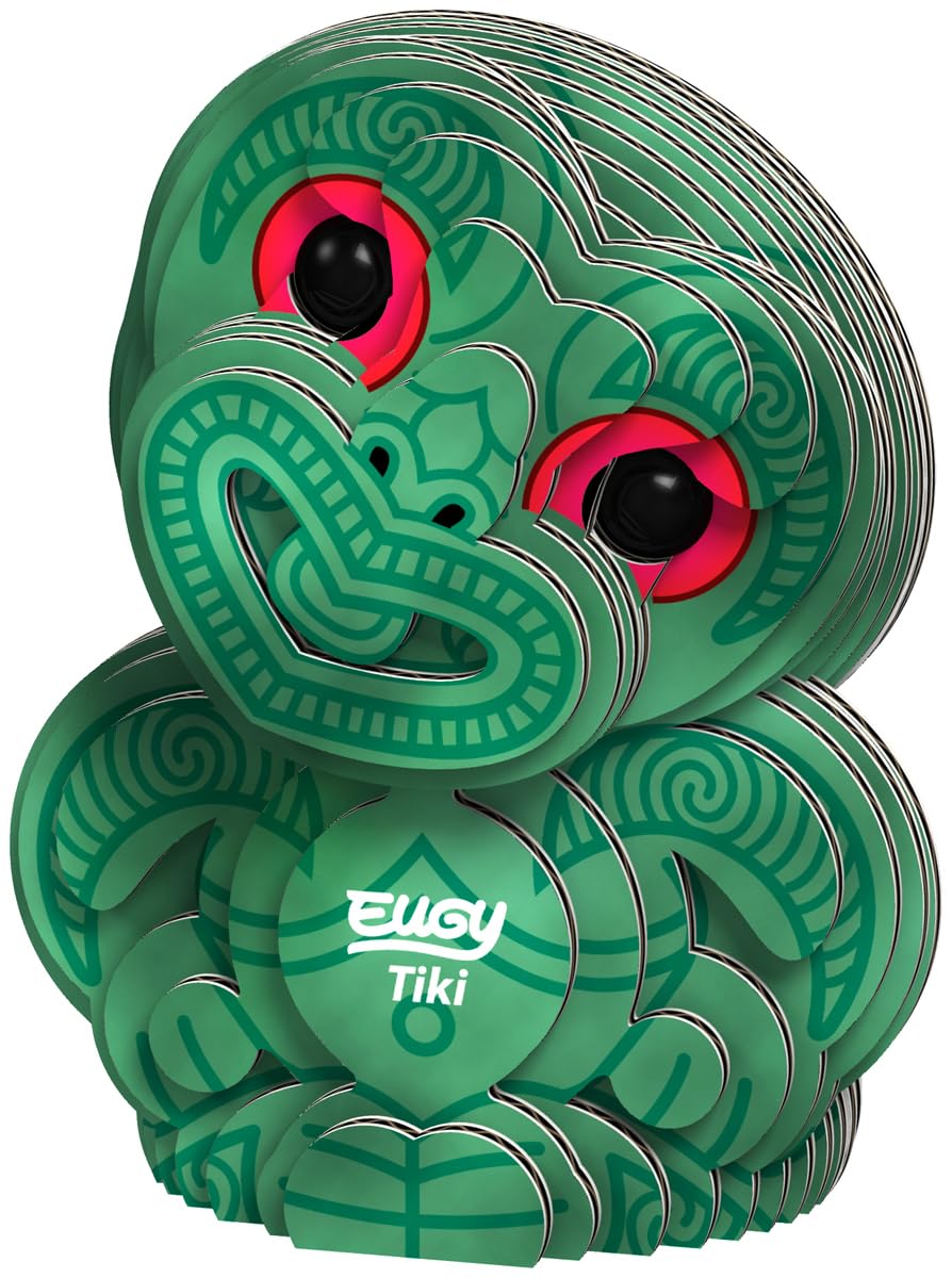 EUGY 030 Tiki Eco-Friendly 3D Paper Puzzle — image 1