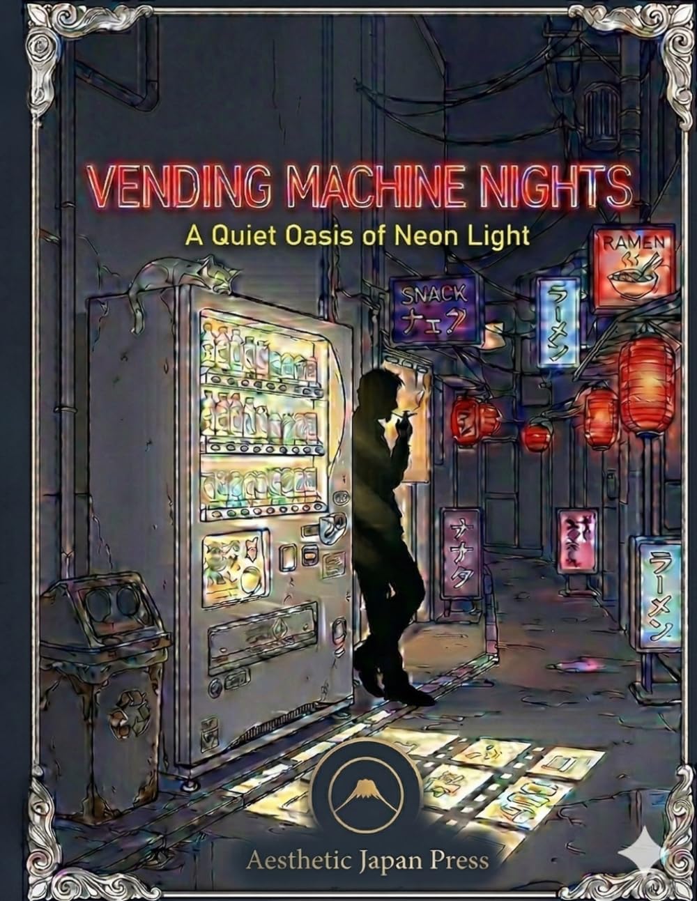 VENDING MACHINE NIGHTS: A Quiet Oasis of Neon Light (Aesthetic Japan)