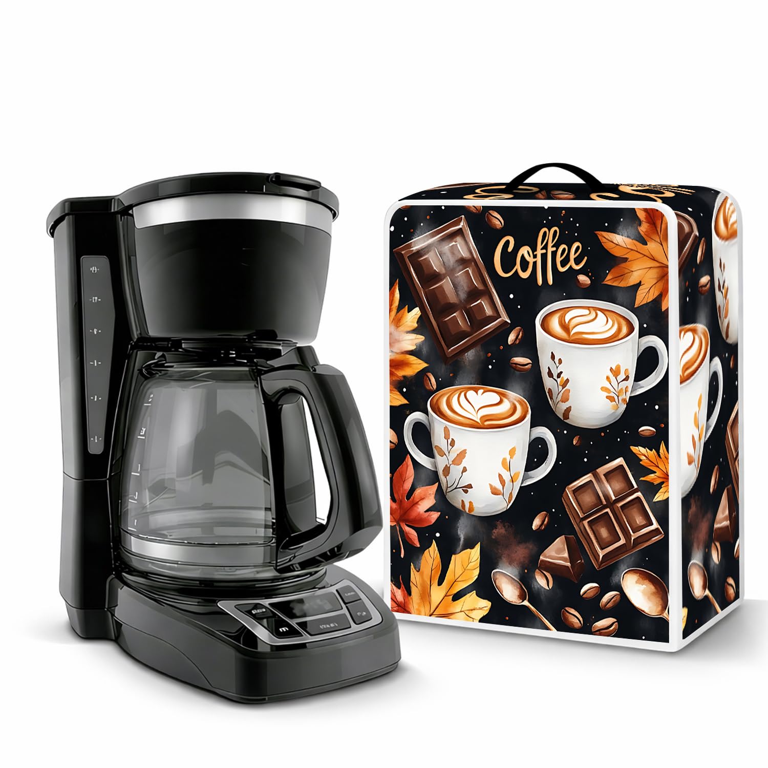 Coffee Maker Cover – Reusable Dustproof Appliance Cover, Suitable for Blender, Juicer and Countertop Kitchen Appliances